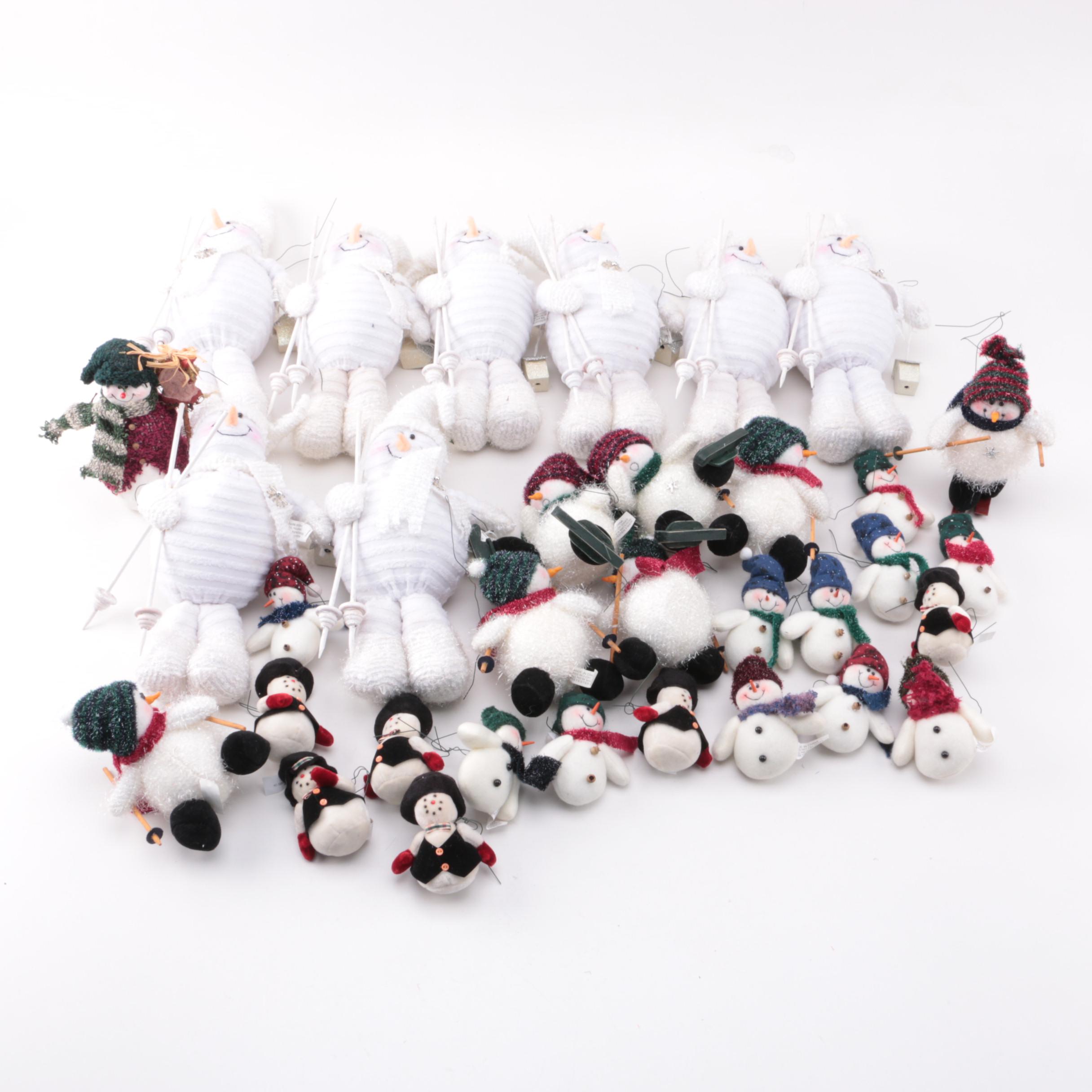 Plush Snowman Assortment