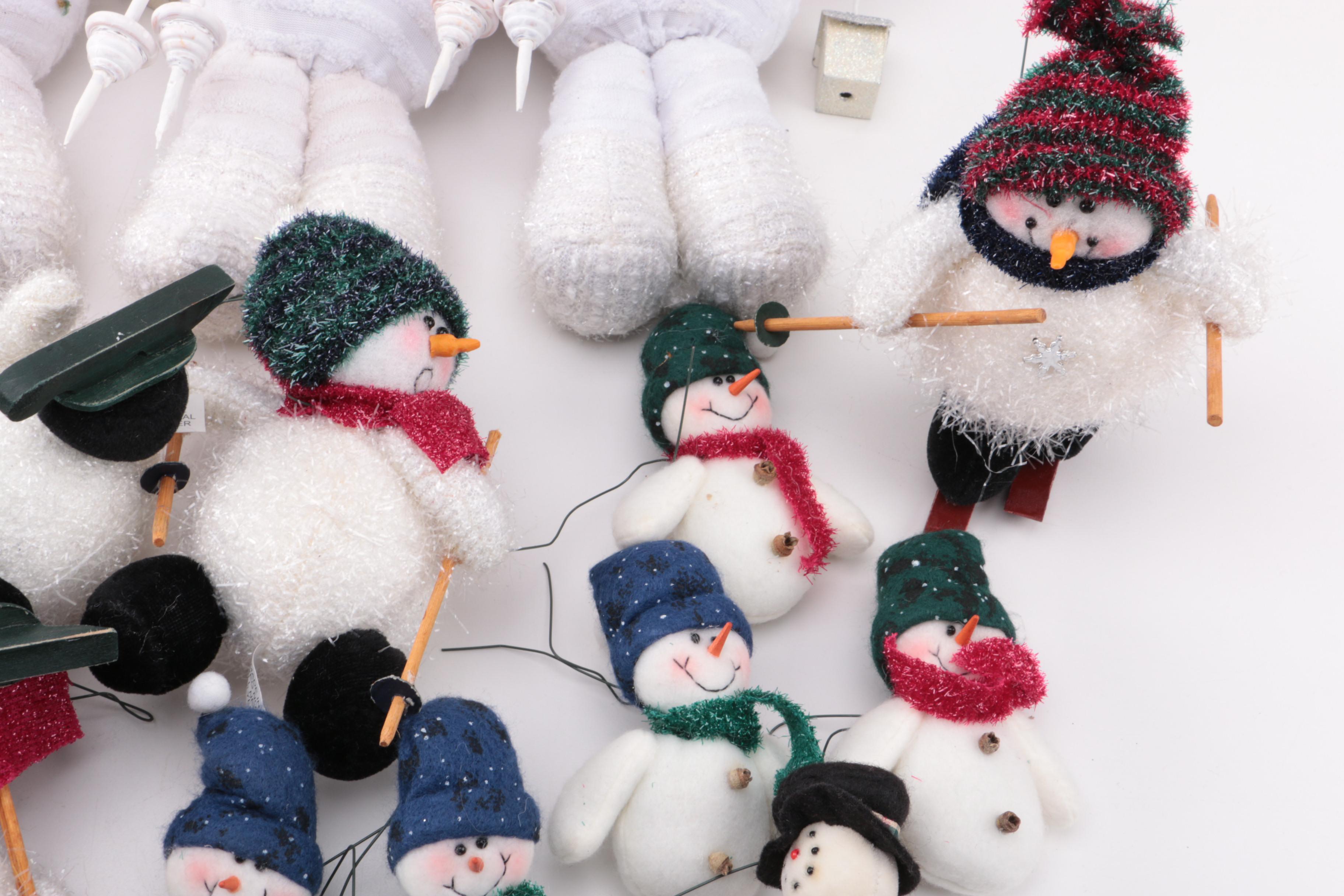 Plush Snowman Assortment