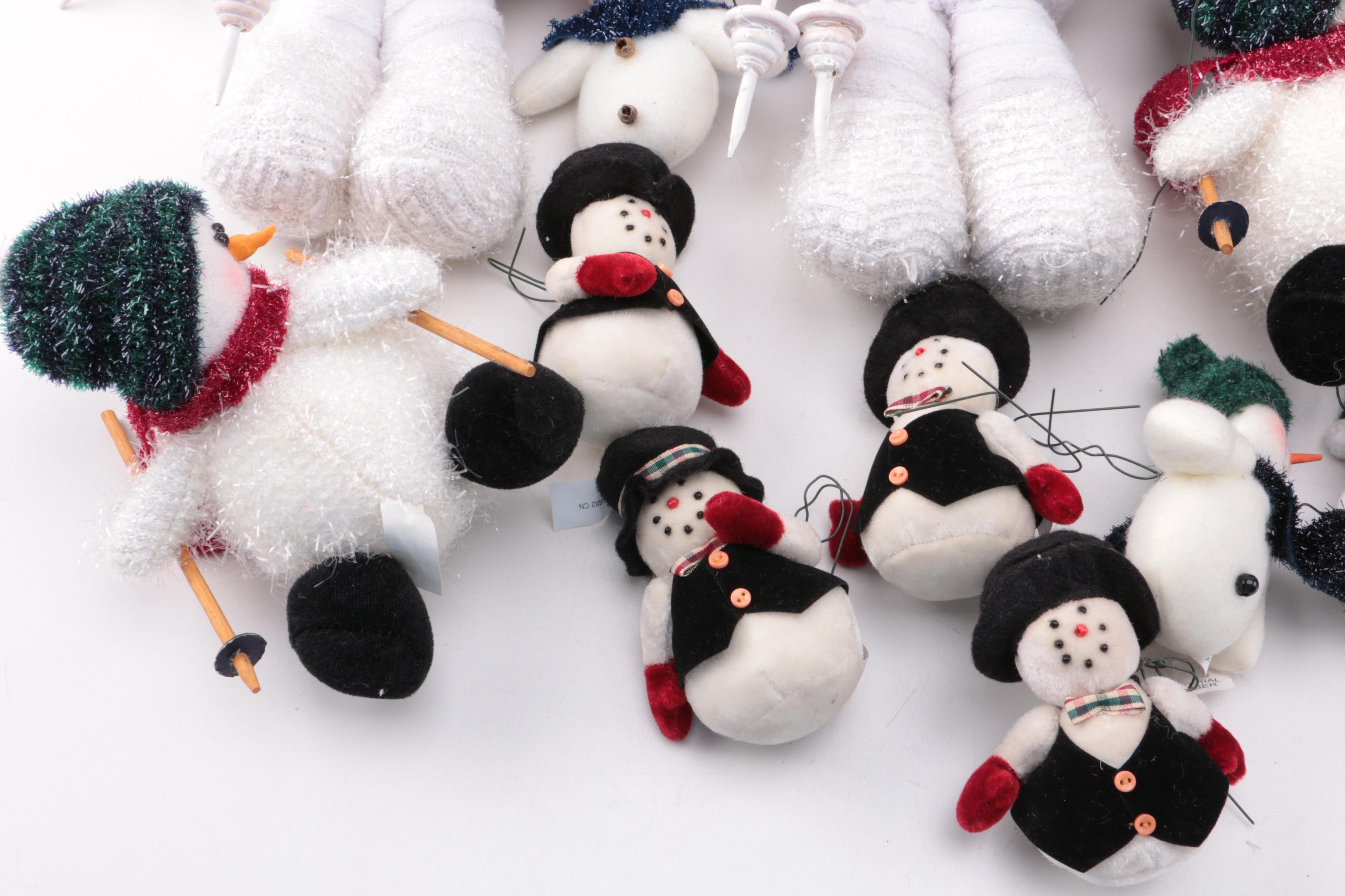 Plush Snowman Assortment