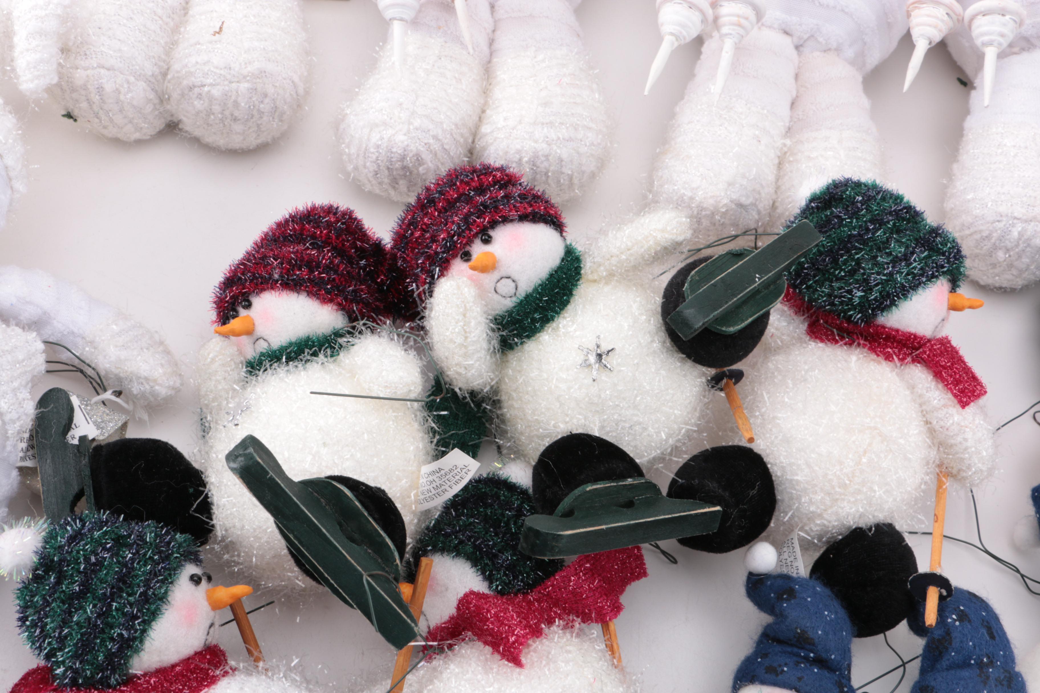 Plush Snowman Assortment