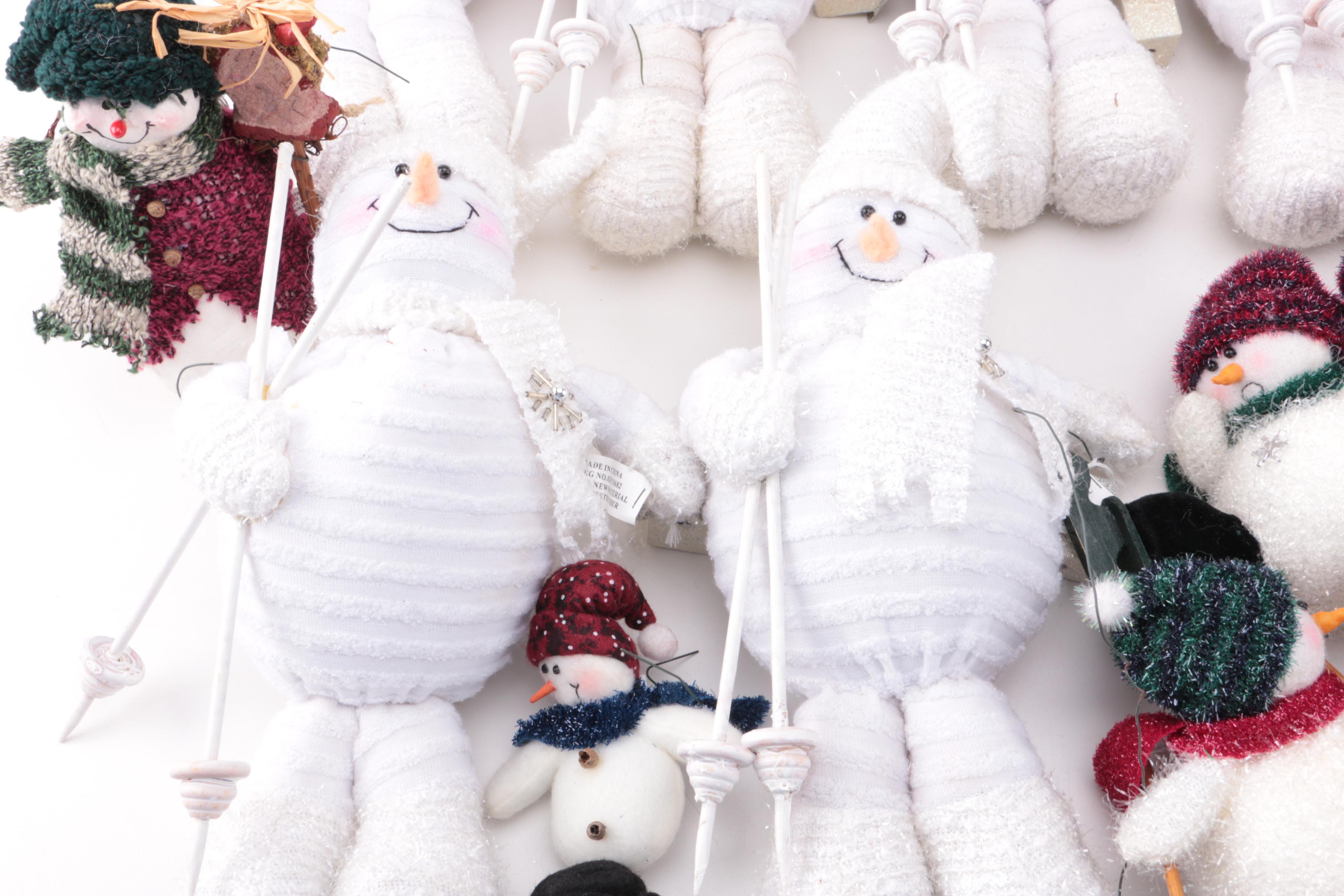Plush Snowman Assortment