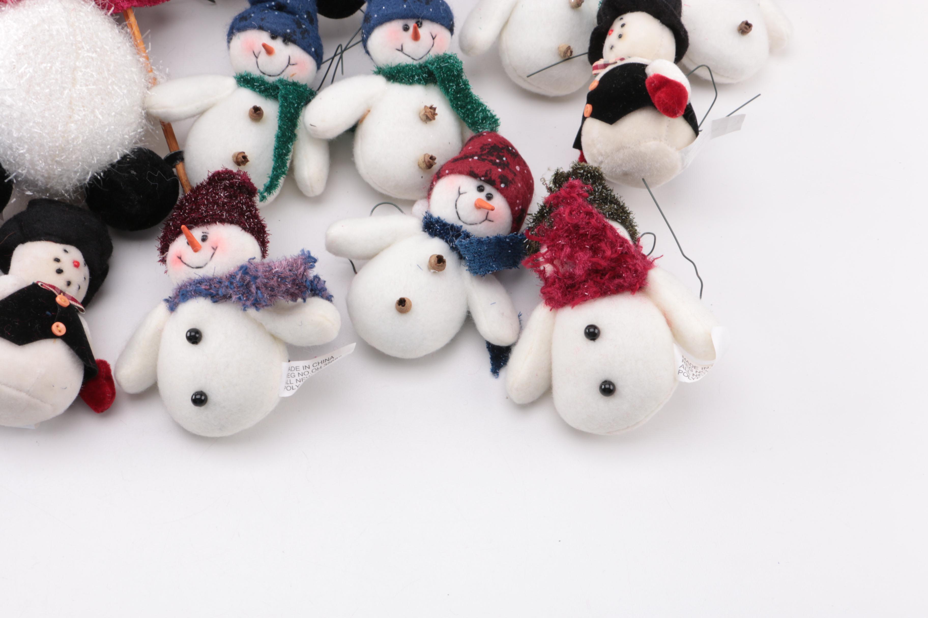 Plush Snowman Assortment