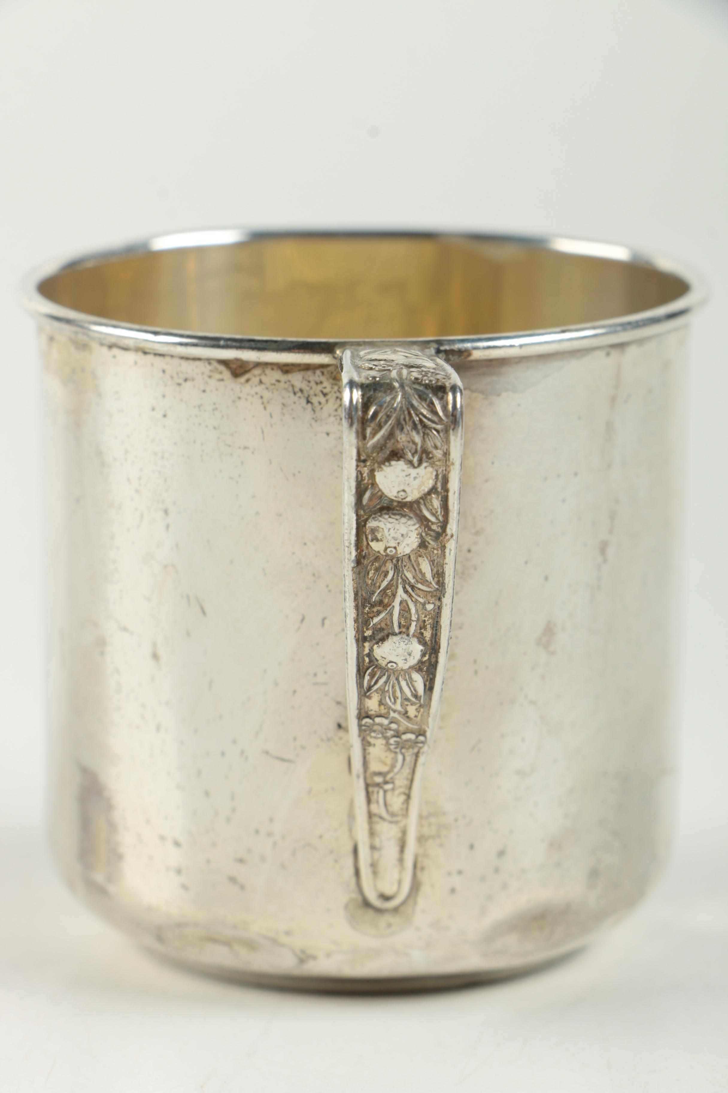 Wolfenden Silver Co. and Other Sterling Silver Baby Cups