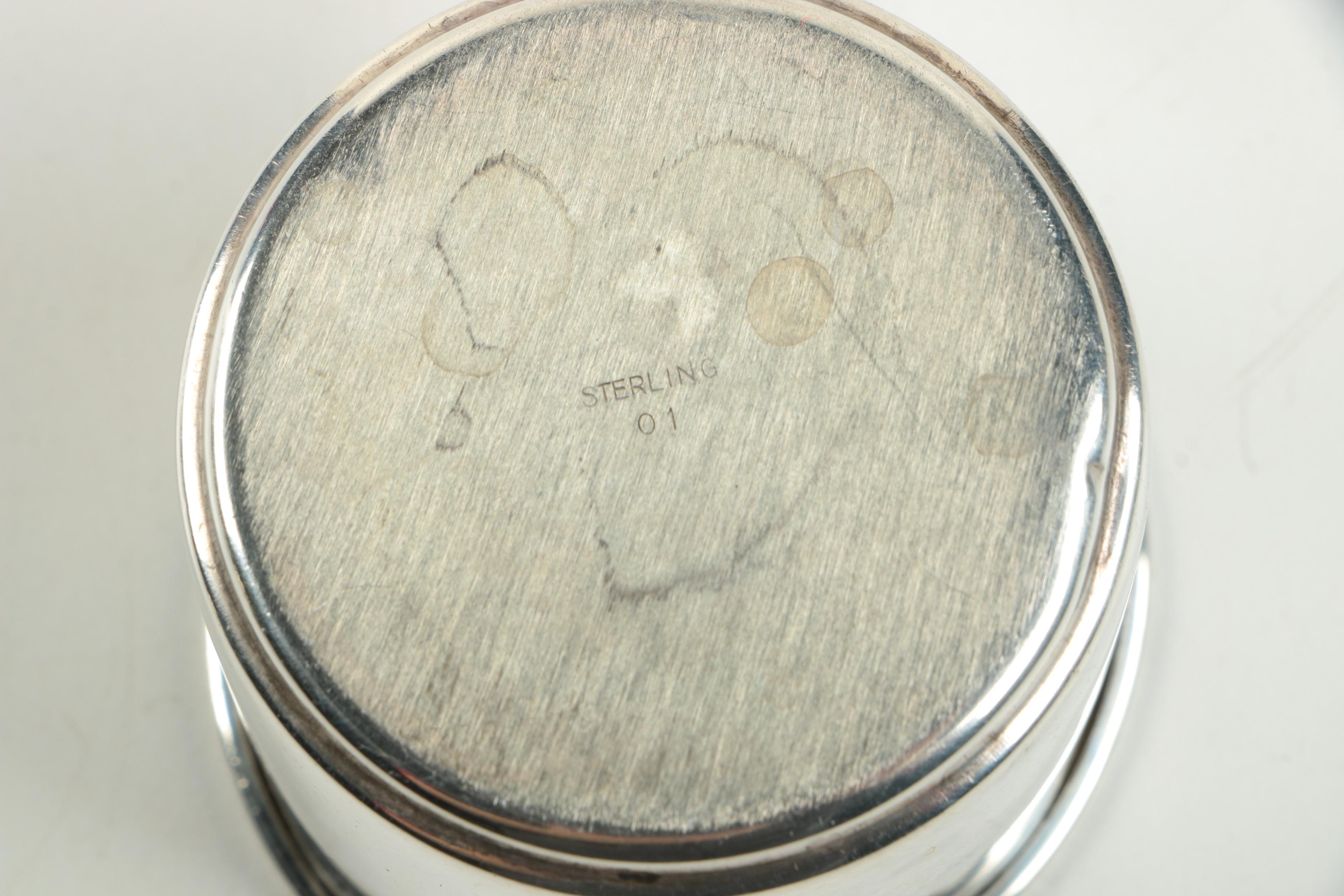 Wolfenden Silver Co. and Other Sterling Silver Baby Cups