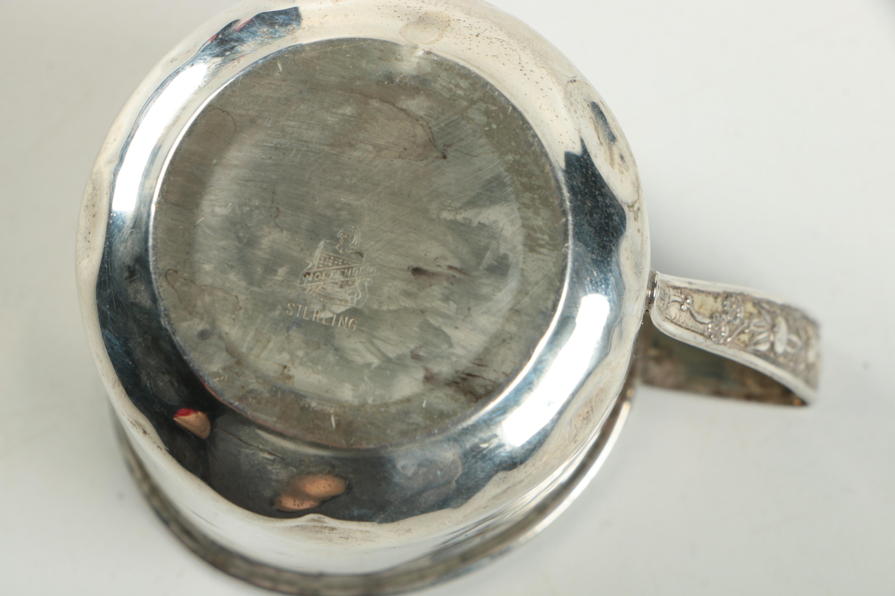 Wolfenden Silver Co. and Other Sterling Silver Baby Cups