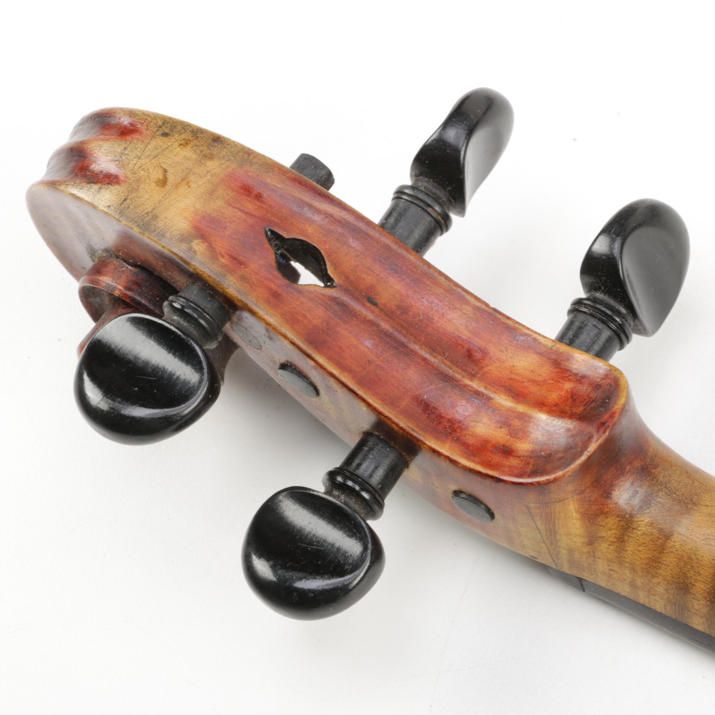 19th Century Scottish Maggini Reproduction Violin Outfit