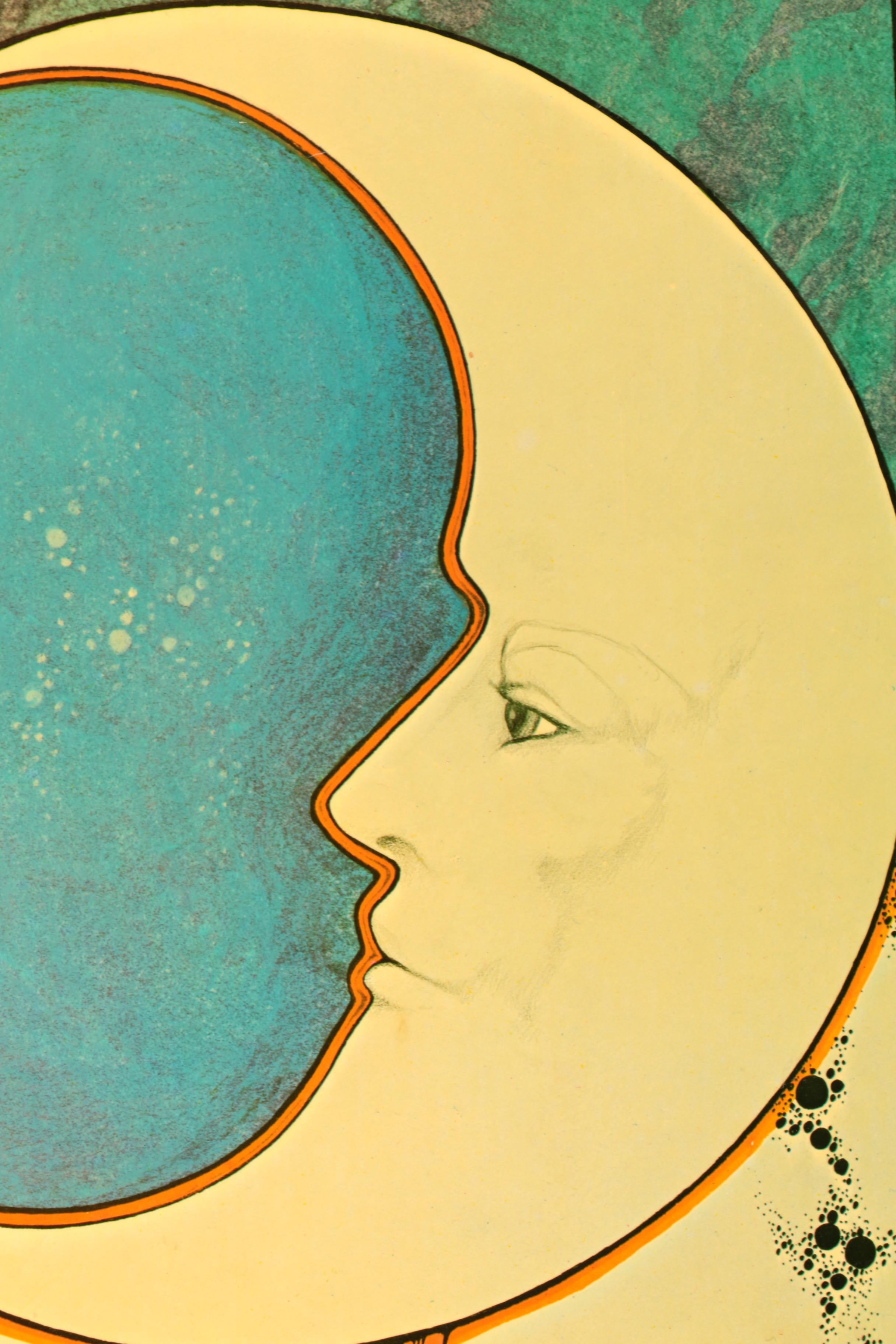 Offset Lithographs on Wood Panel After David Palladini "Aquarian Tarot"