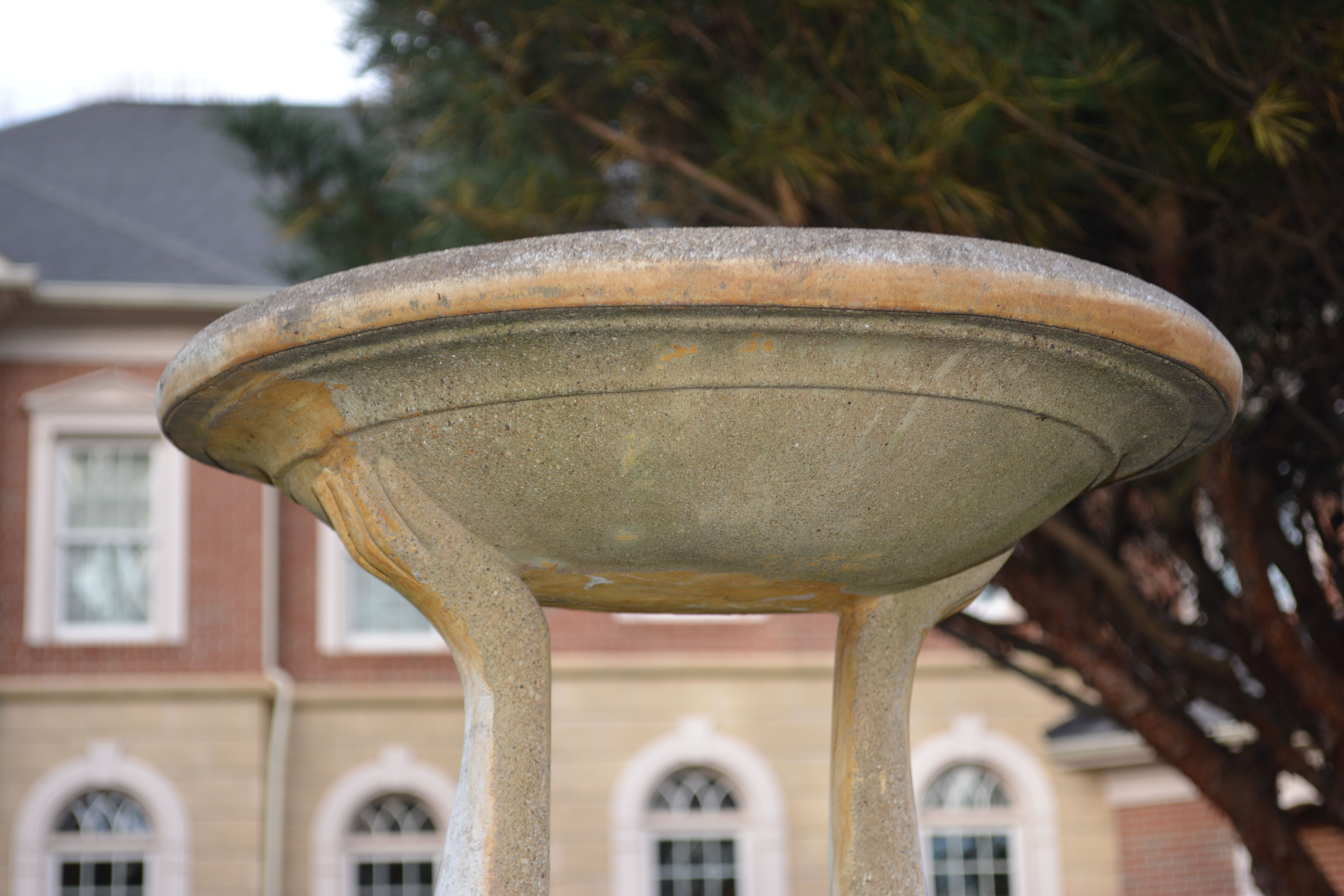 Frontgate Woman Bird Bath Statue