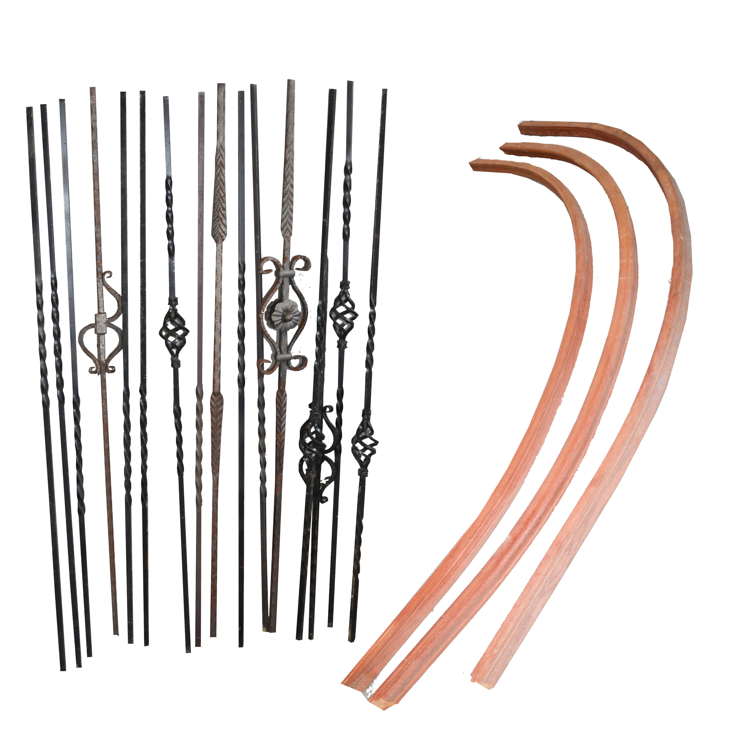 Banister Pieces and Railing Spindles