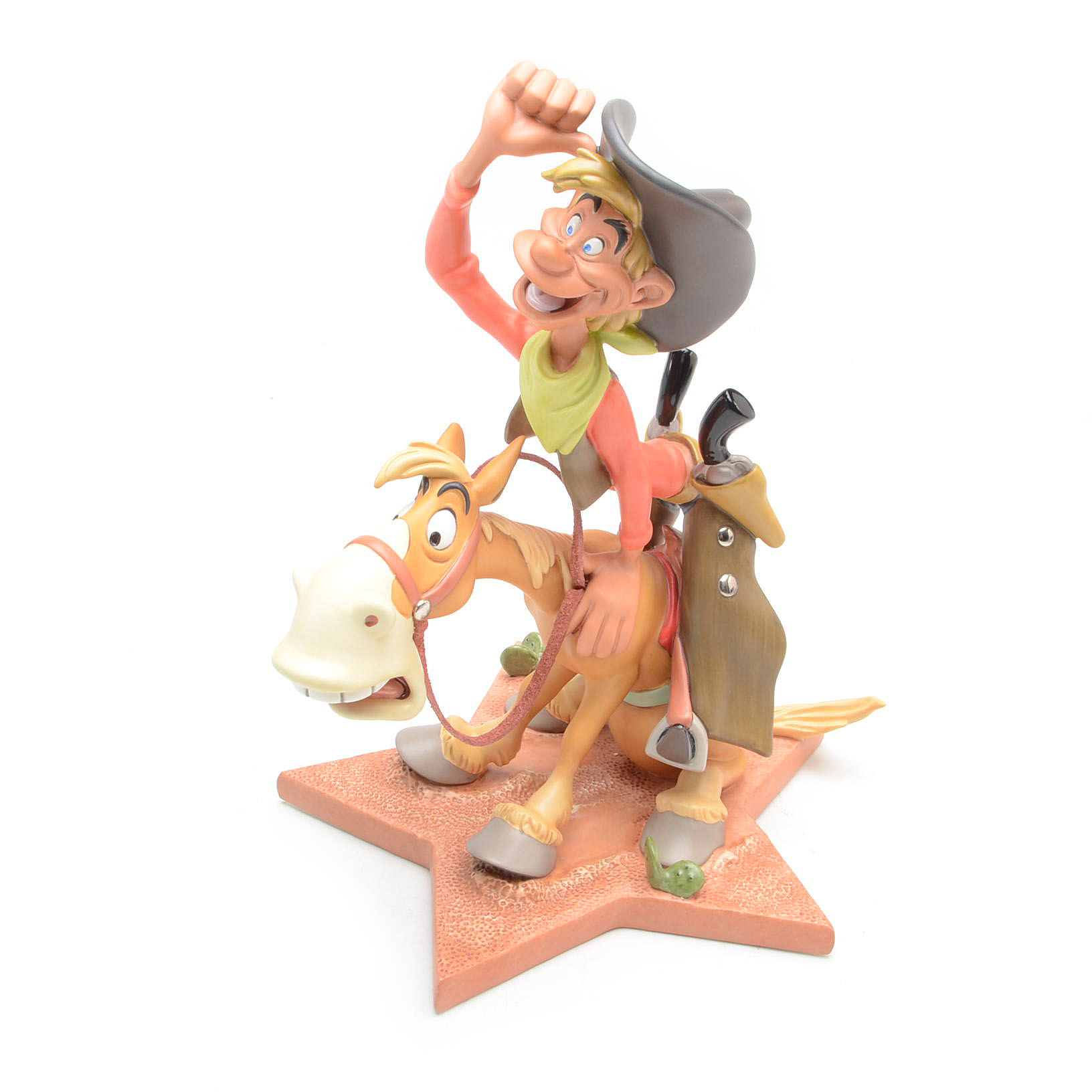 1994 Walt Disnet Collection Pecos Bill and Widowmaker Figurine