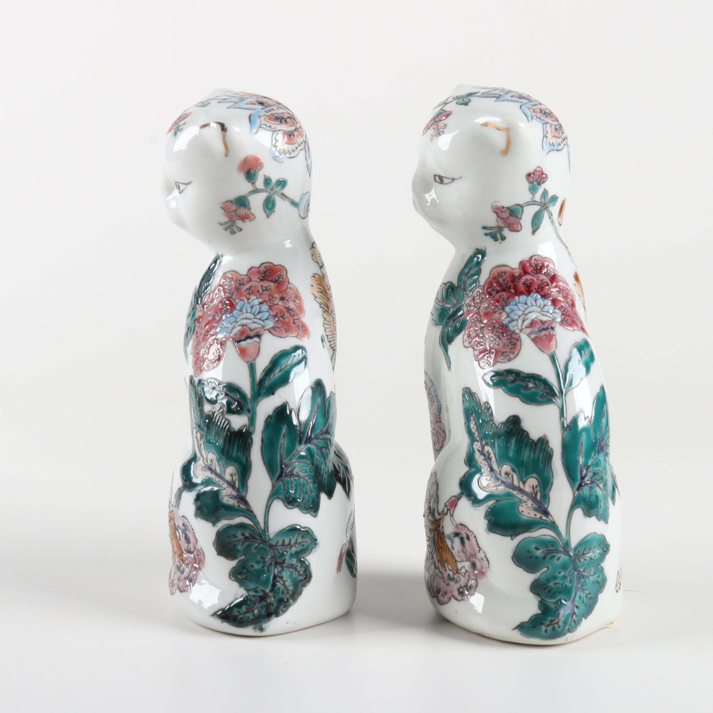 Ceramic Cat Figurines