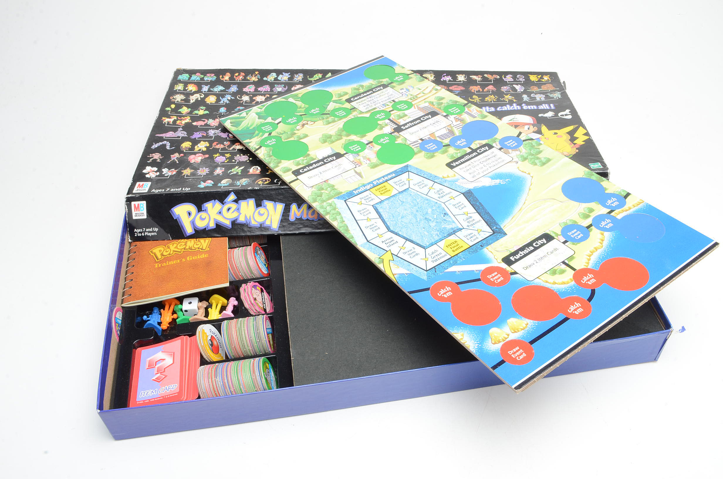 Vintage Pokemon Master Trainer Board Game