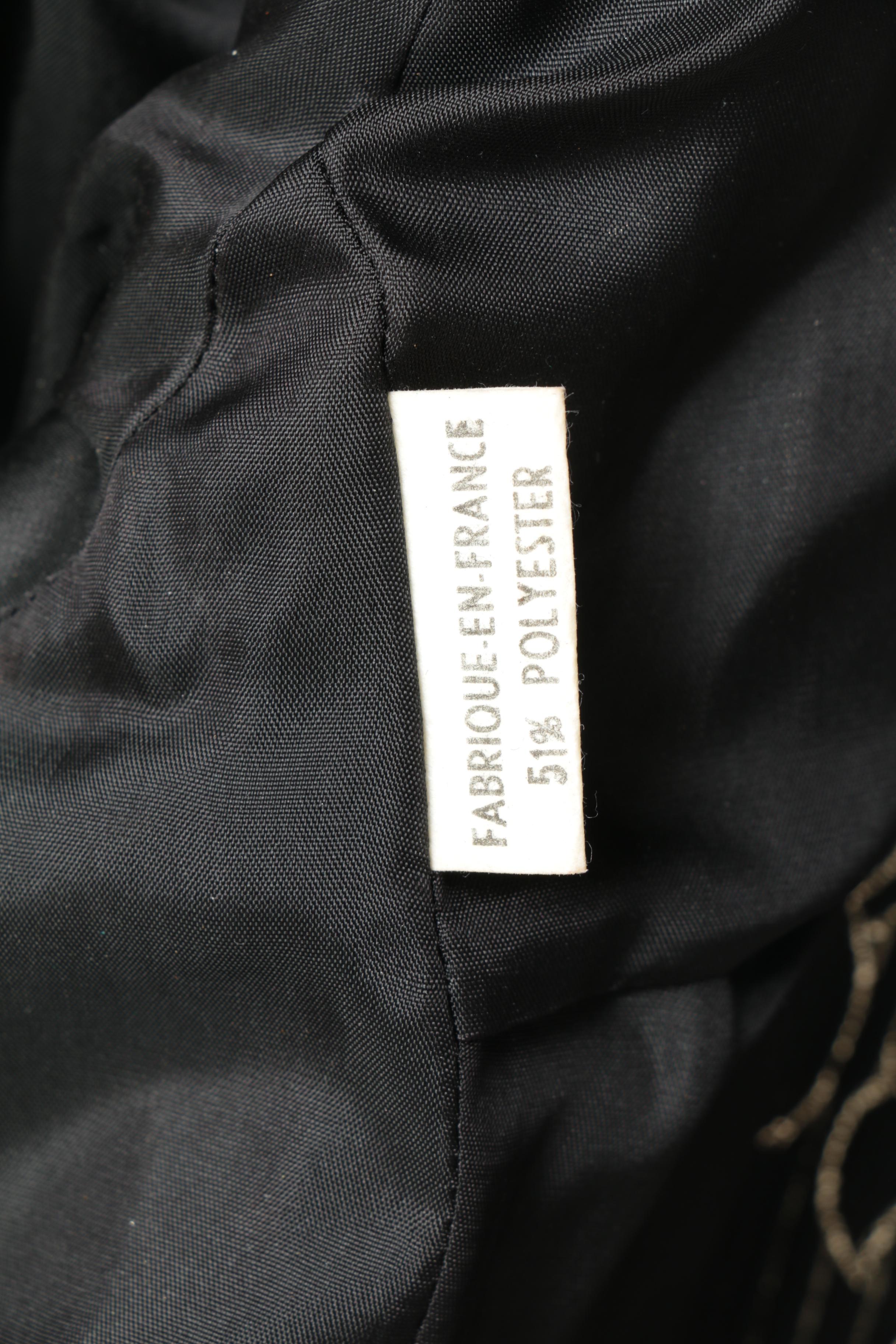 Charles Romain of Paris Evening Jacket with Fox Fur Trim