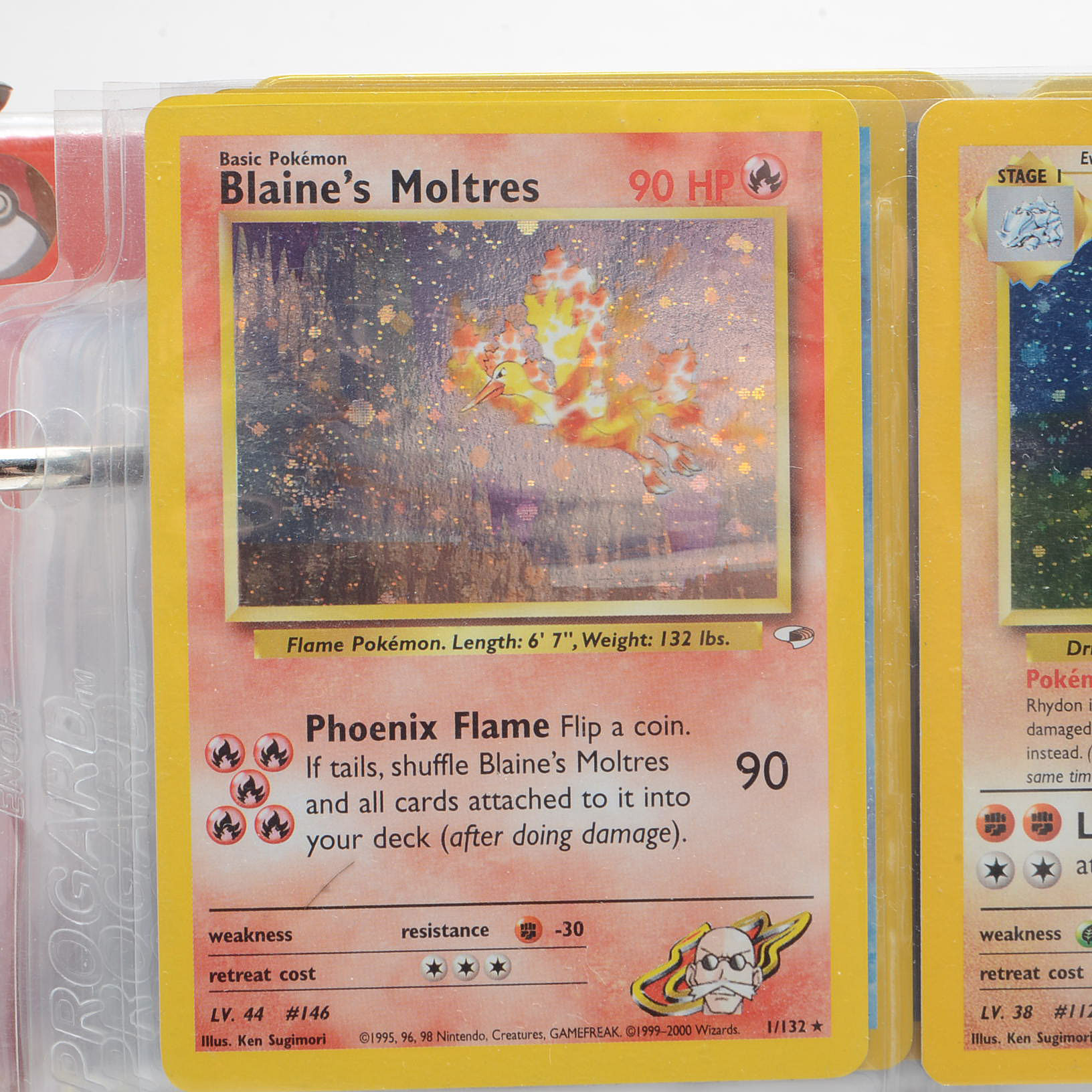 Large Collection of "Pokemon" Gym Heroes Card Set Trading Cards