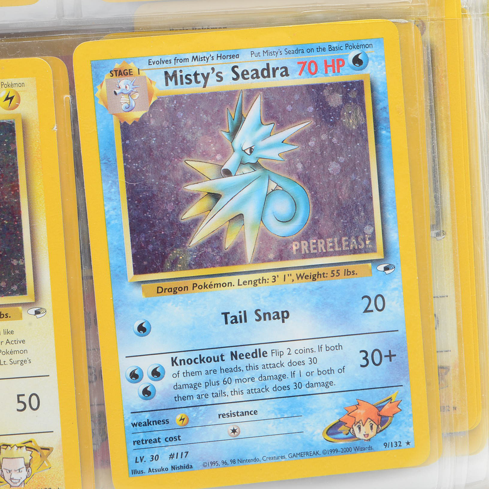 Large Collection of "Pokemon" Gym Heroes Card Set Trading Cards