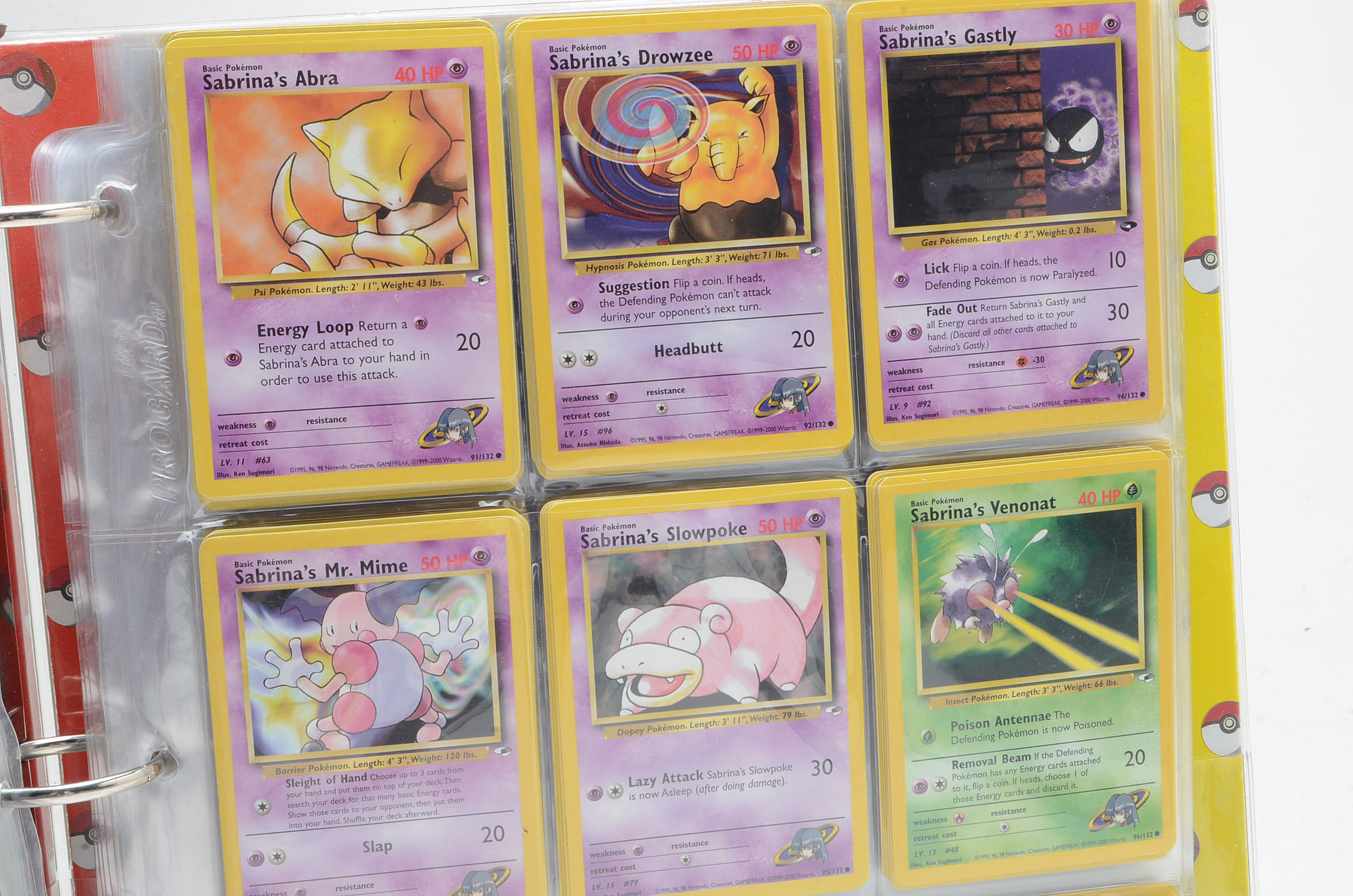 Large Collection of "Pokemon" Gym Heroes Card Set Trading Cards