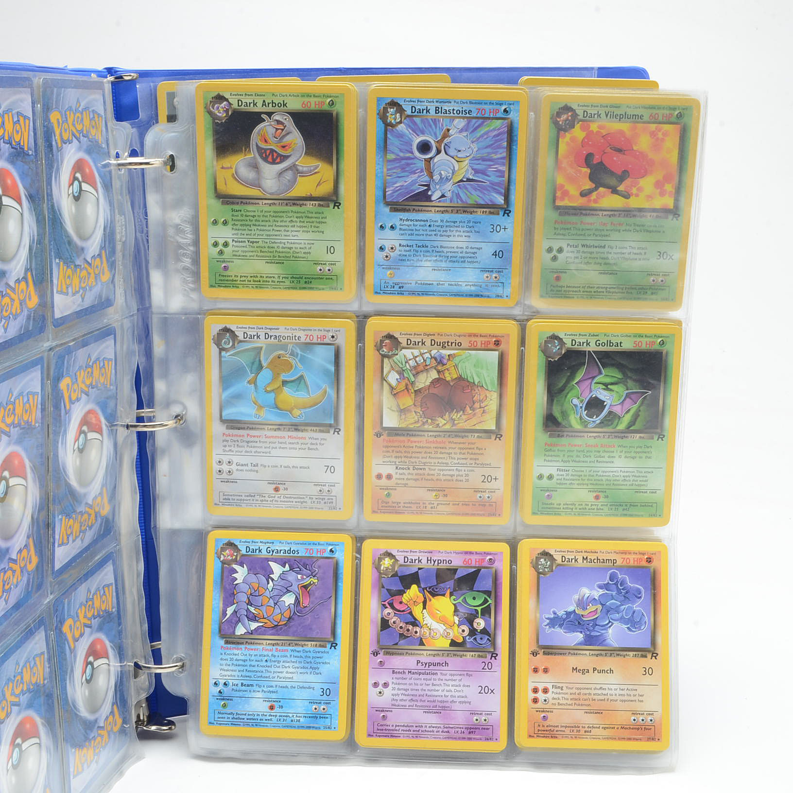 Collection of "Pokemon" Team Rocket Card Set Trading Cards