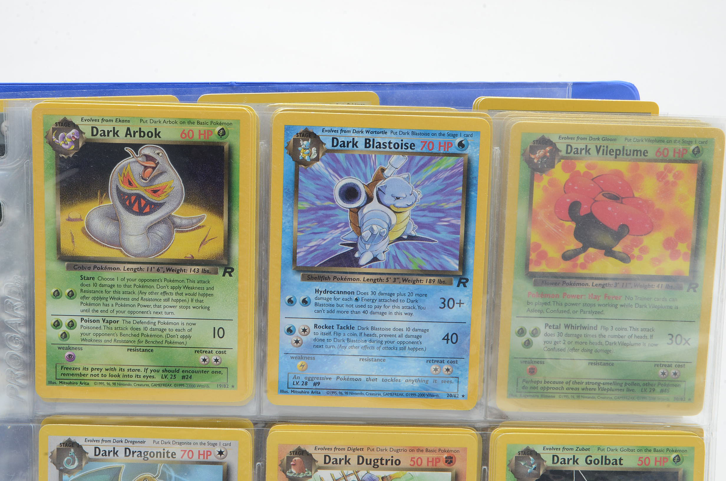 Collection of "Pokemon" Team Rocket Card Set Trading Cards