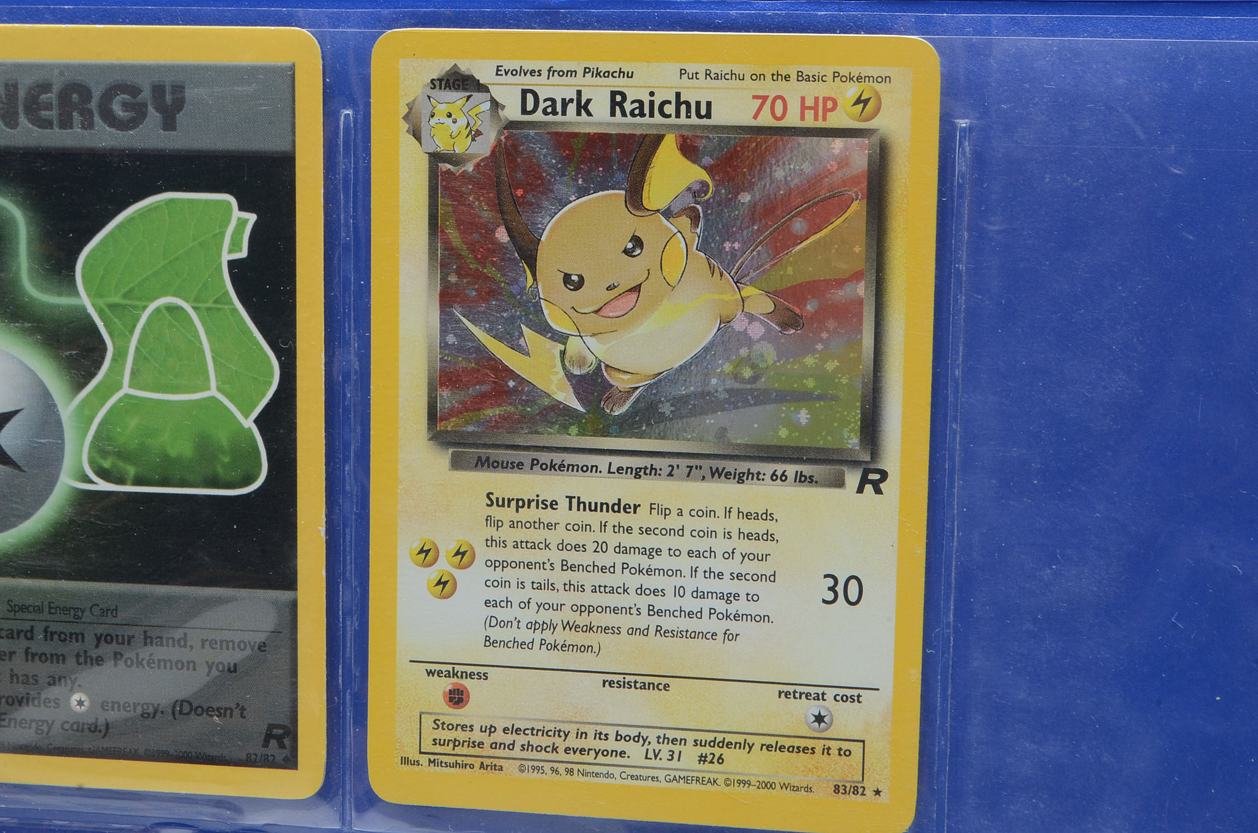 Collection of "Pokemon" Team Rocket Card Set Trading Cards