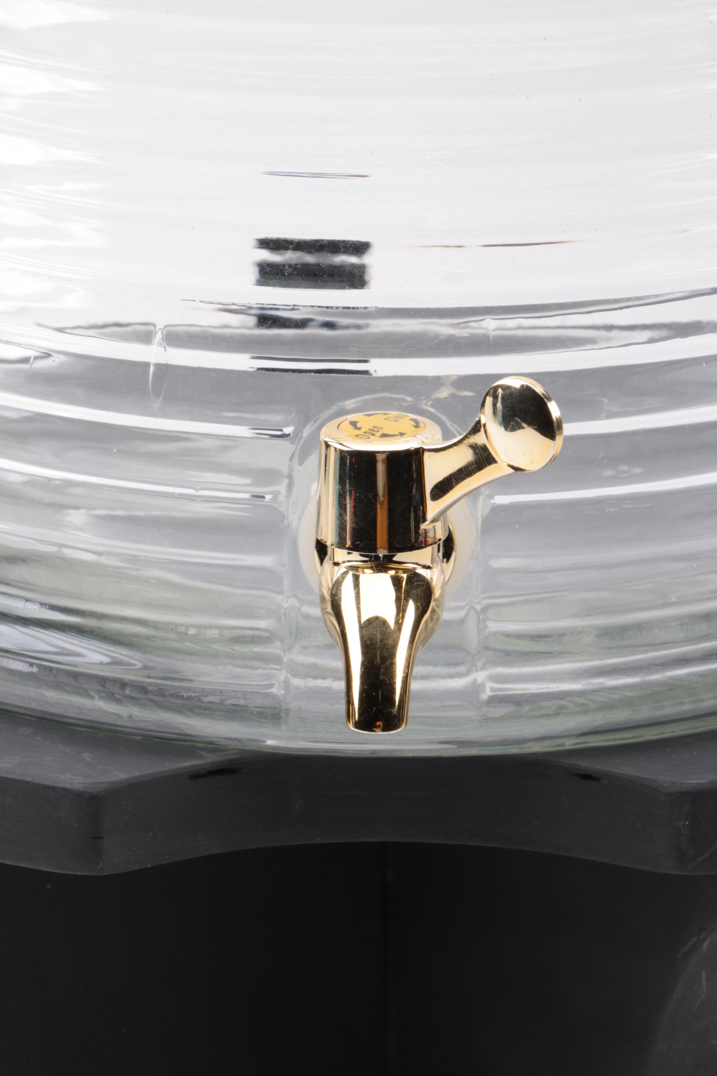 Glass Drink Dispenser