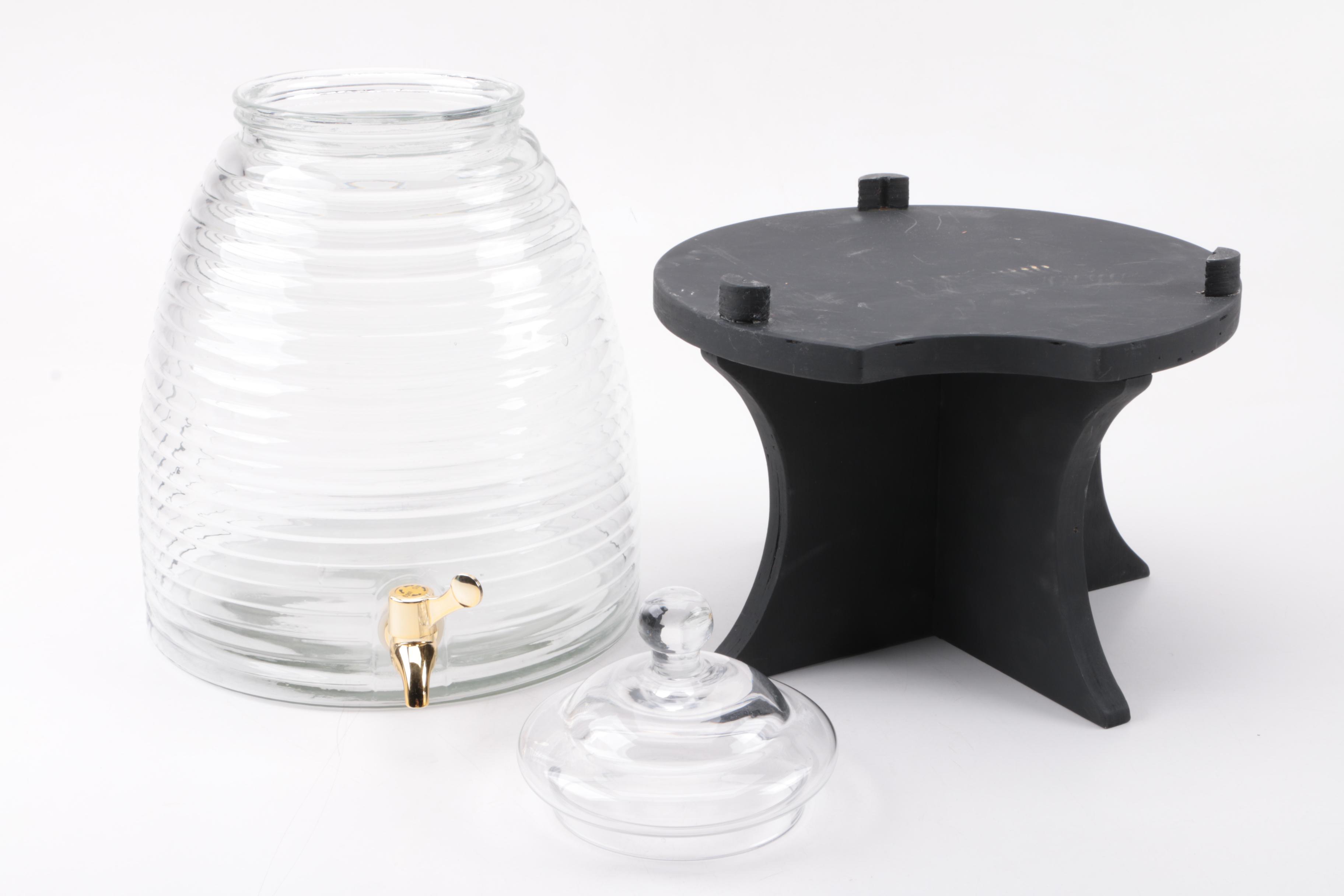 Glass Drink Dispenser