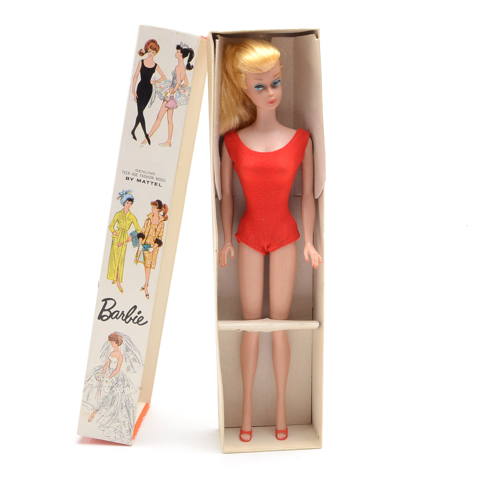 1964 Blonde Swirl Ponytail Barbie