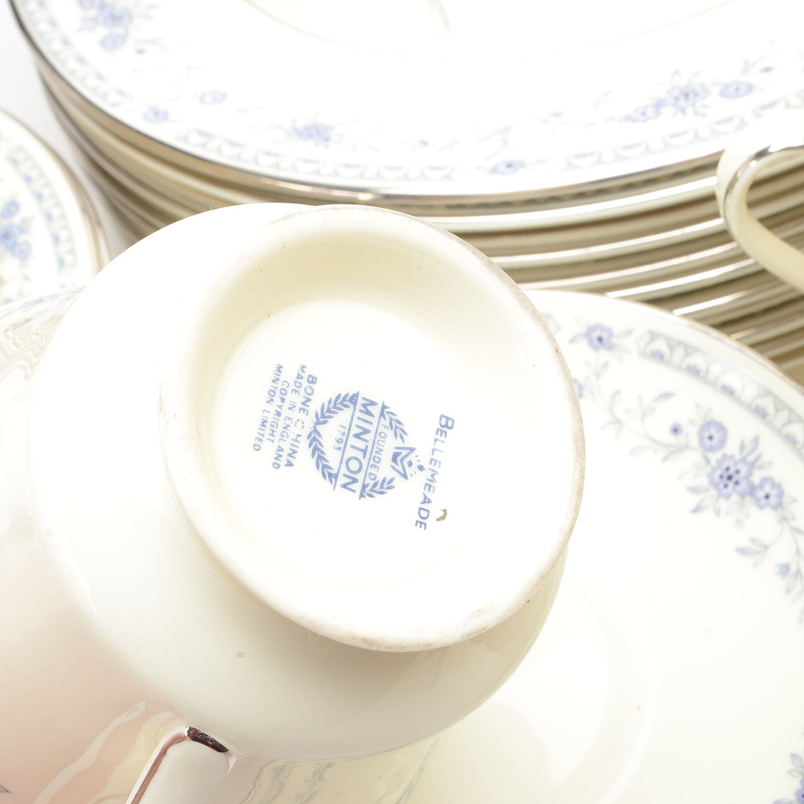 Minton "Bellemeade" Pattern Bone China Dinner Service