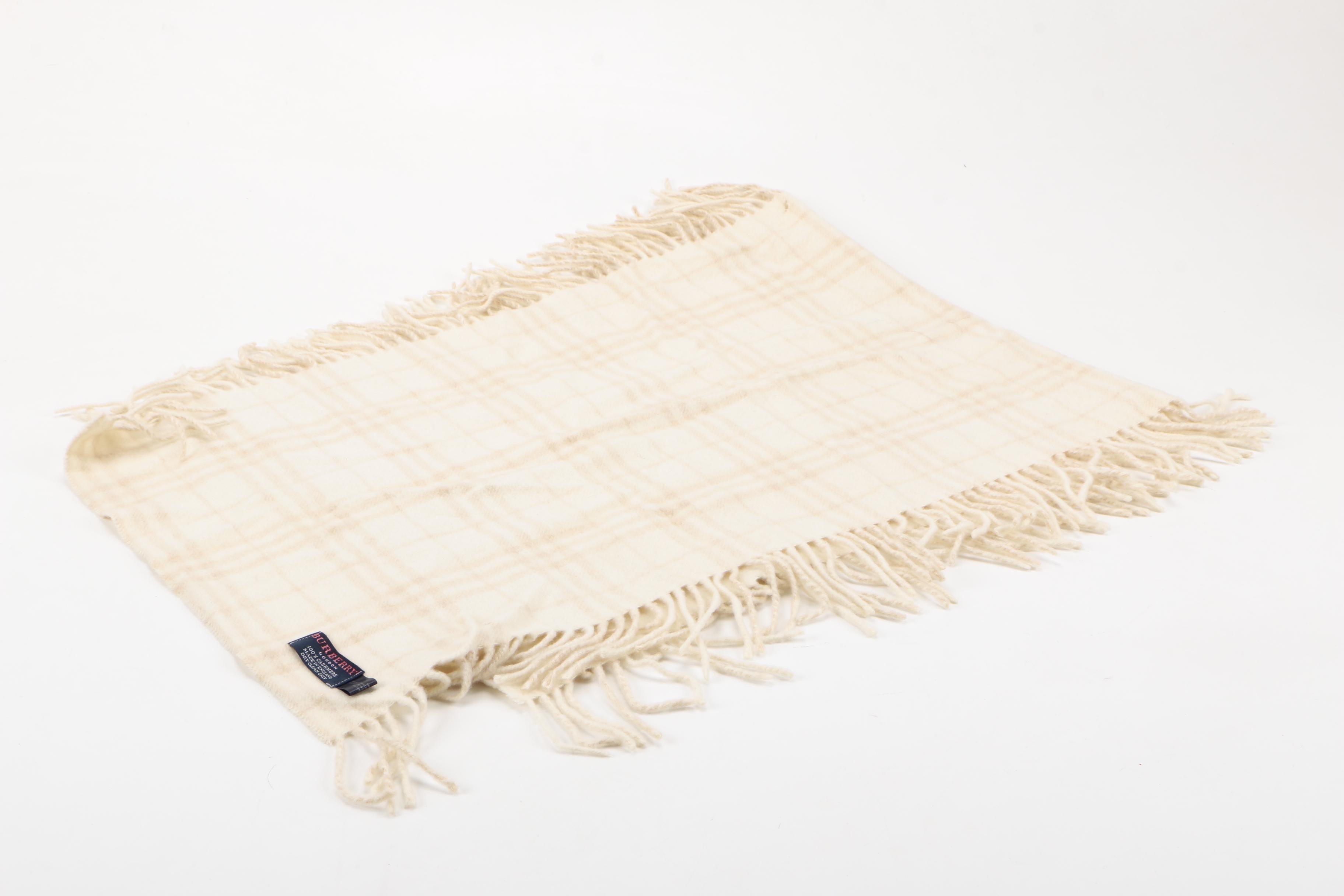 Burberry London Cashmere Scarf