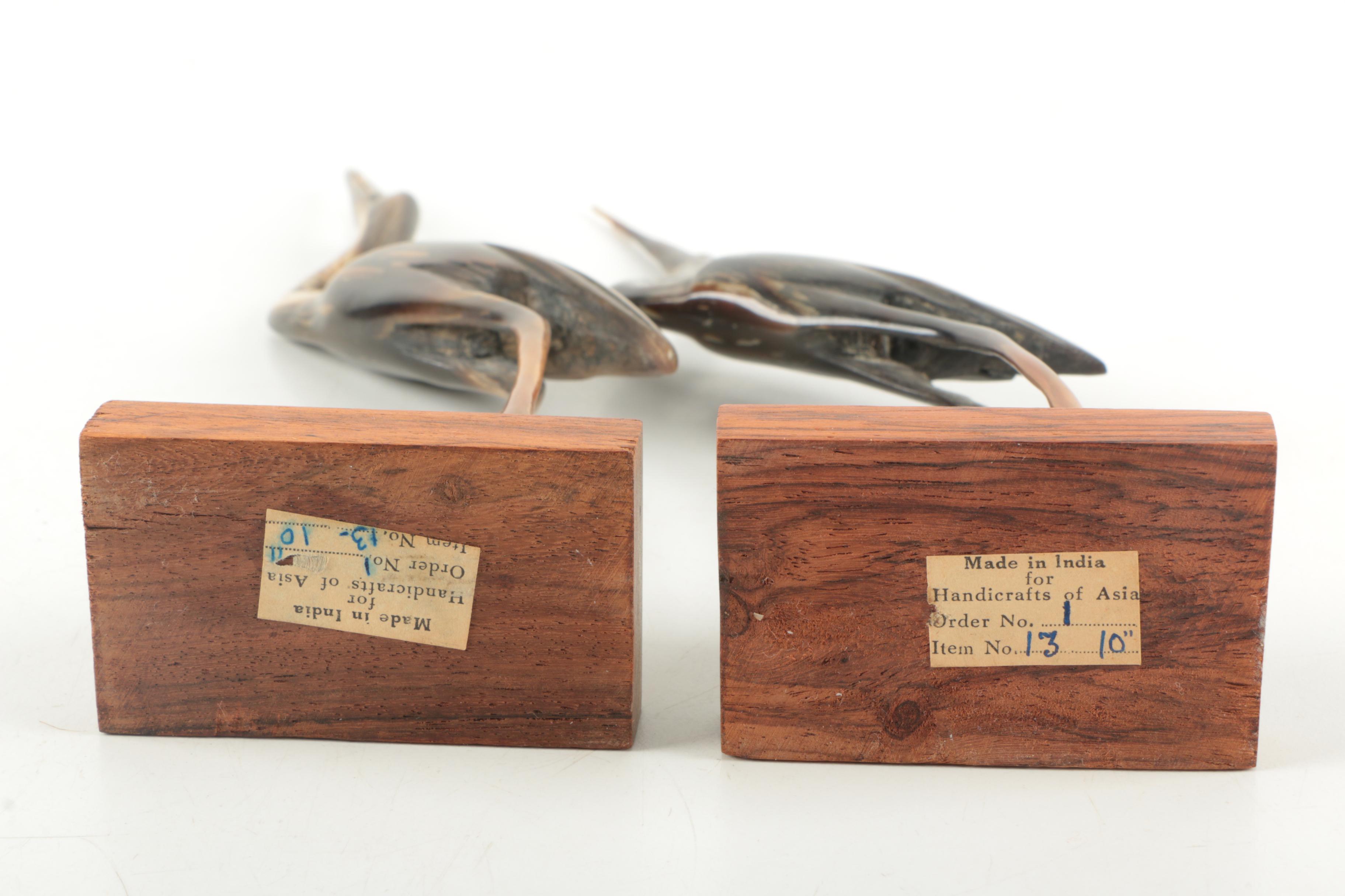 Crane Figurines from India