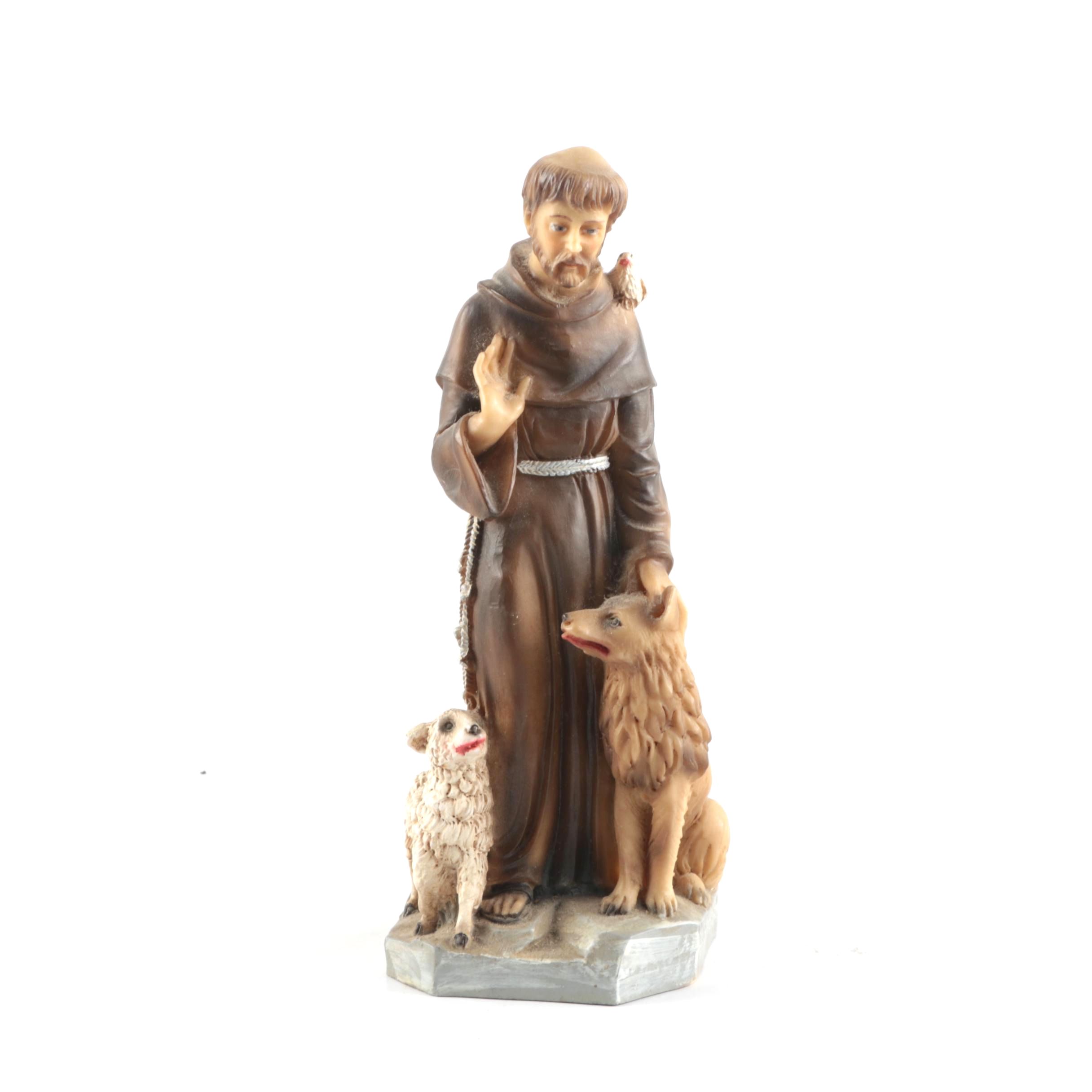 Italian St. Francis of Assisi Figurine
