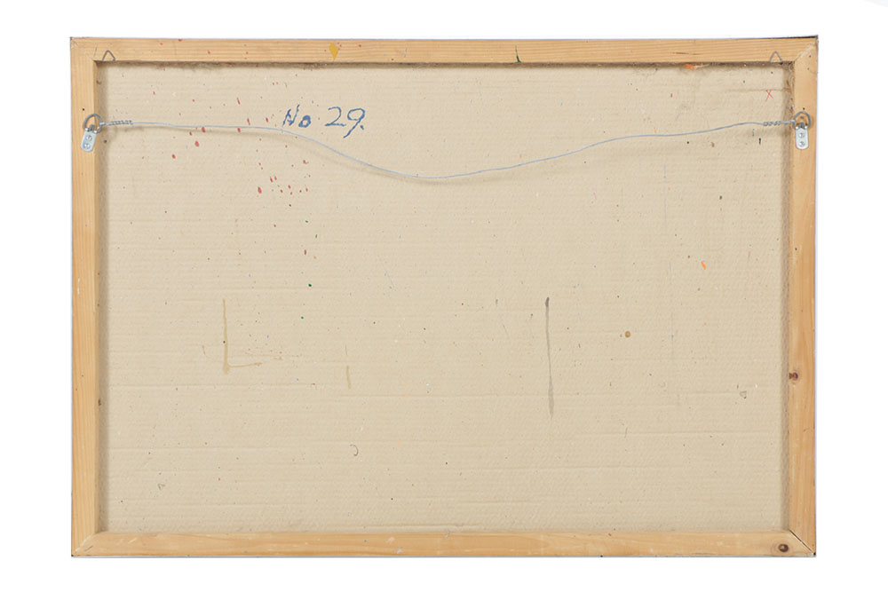 Limited Edition Lithograph on Paper of Abstract Composition