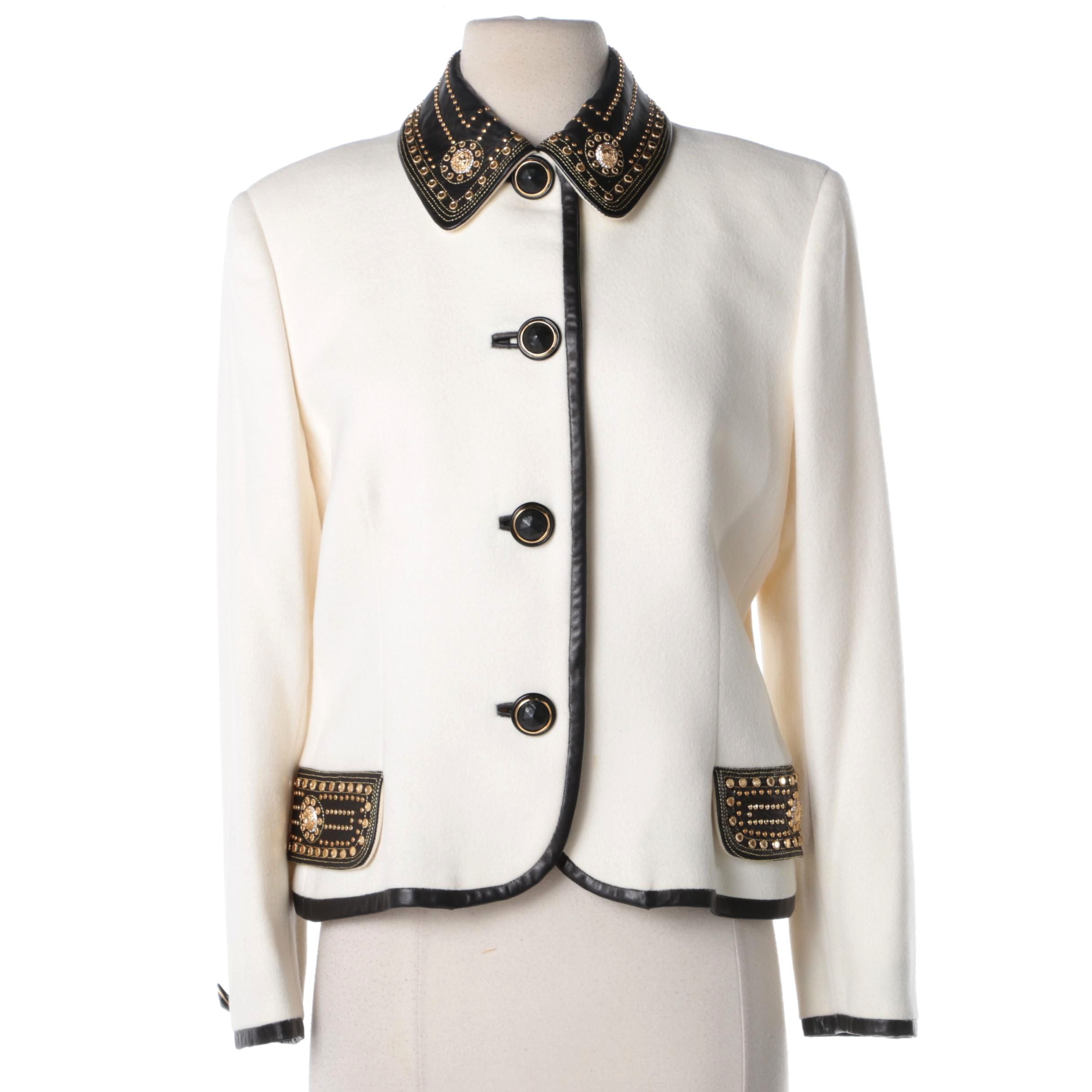 Gianni Versace Couture Cashmere Jacket