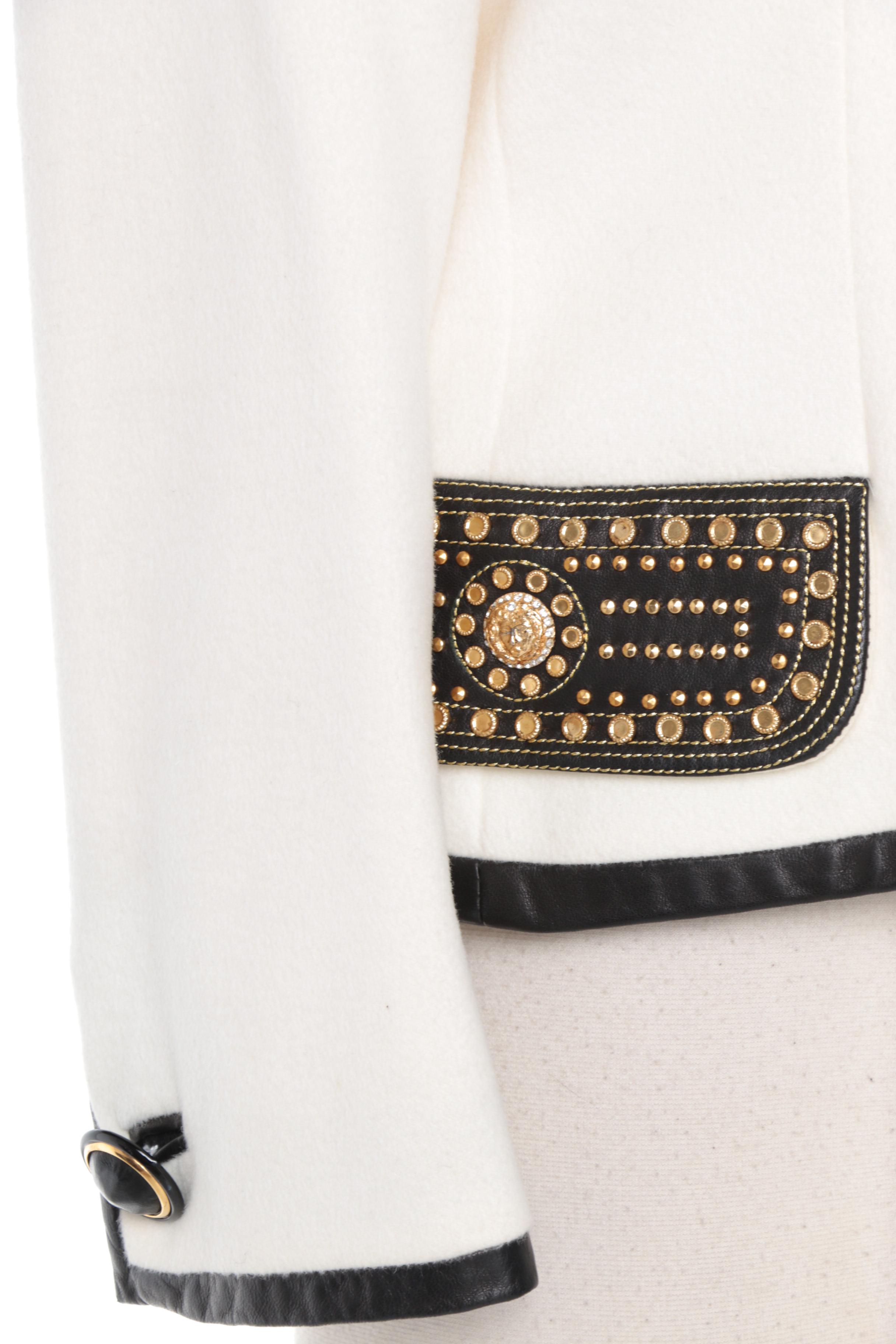 Gianni Versace Couture Cashmere Jacket