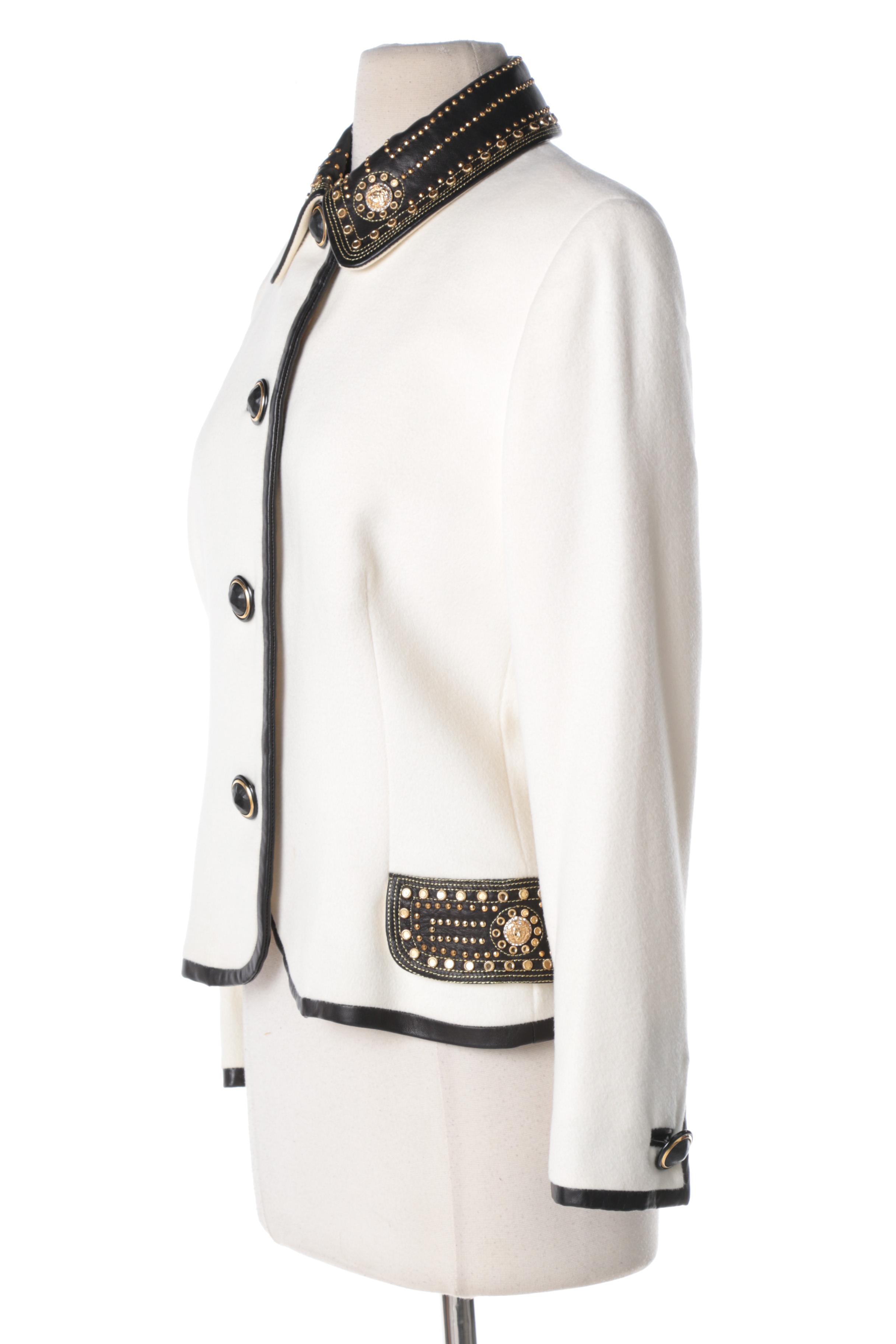 Gianni Versace Couture Cashmere Jacket