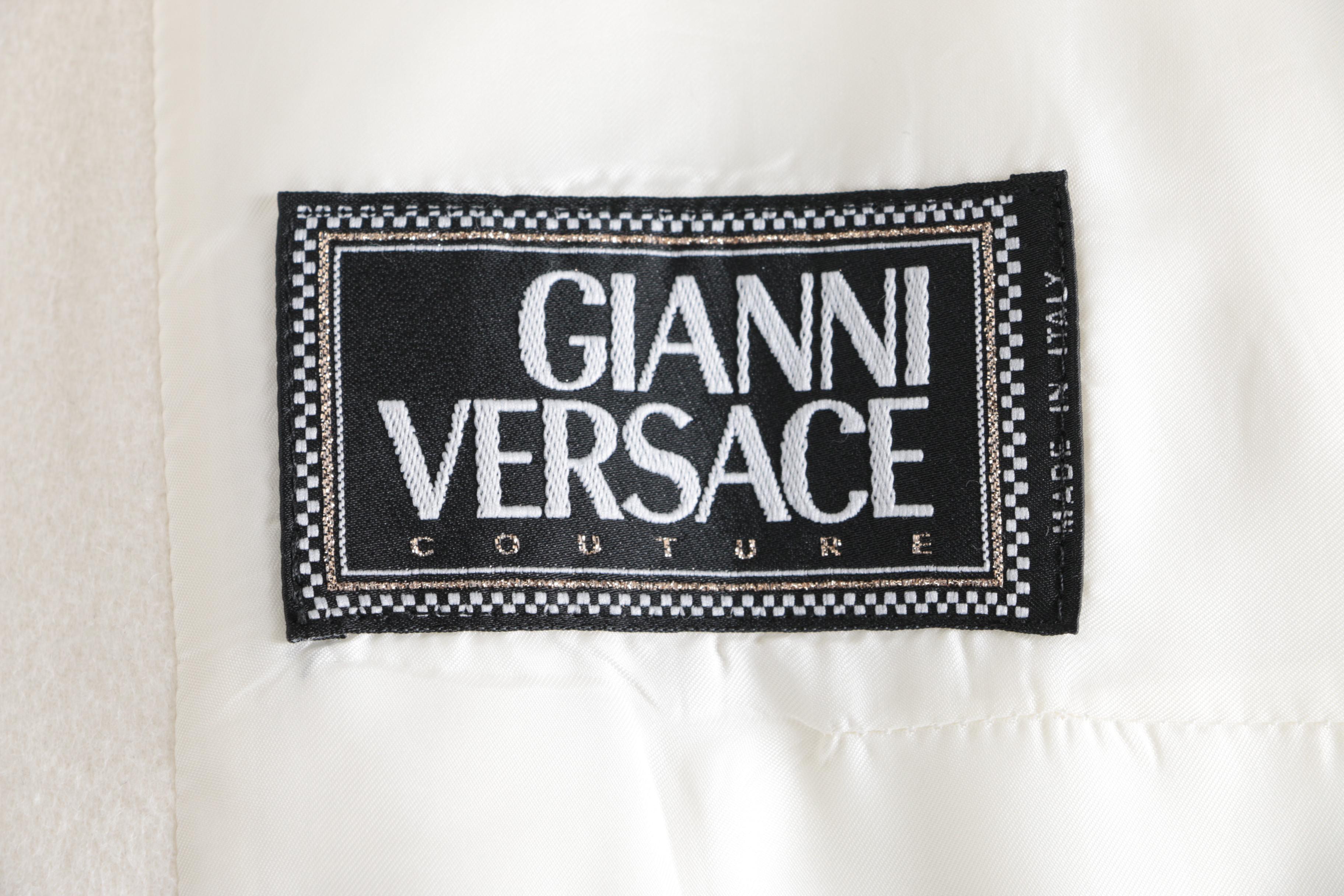 Gianni Versace Couture Cashmere Jacket