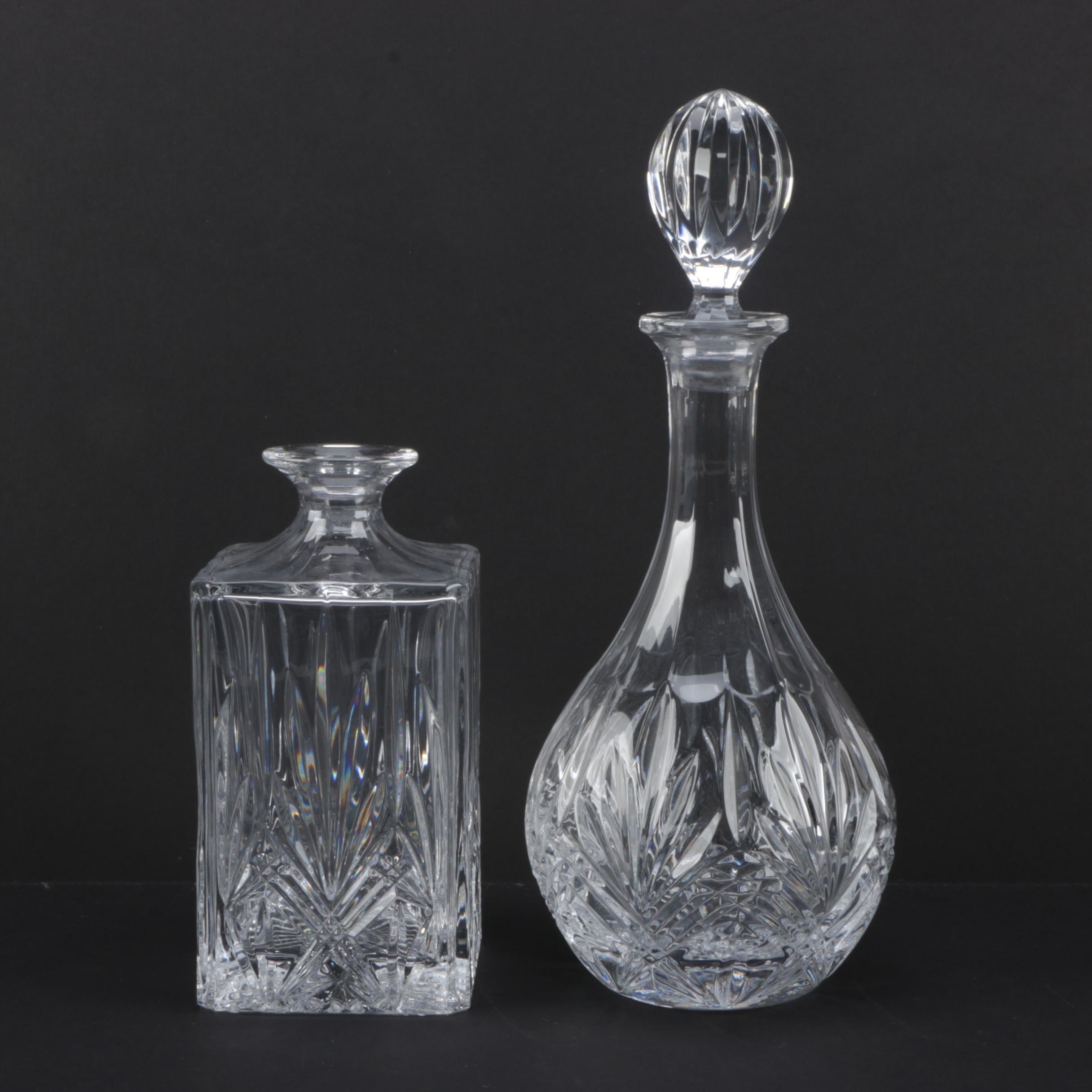 Imperial Estate Crystal Decanters