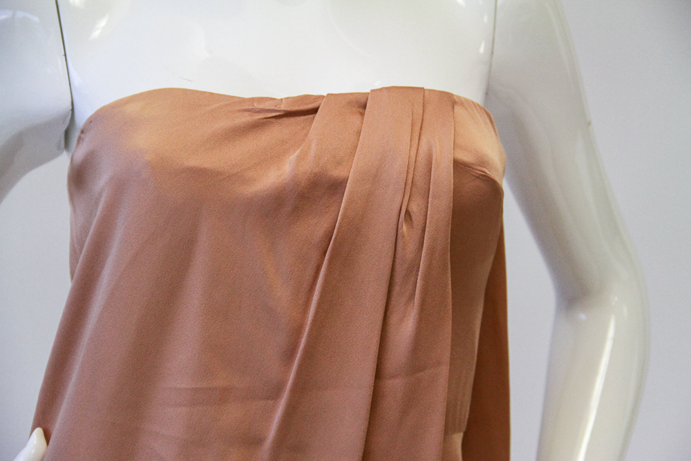 Rachel Zoe Strapless Chester Jumpsuit in Hazelnut