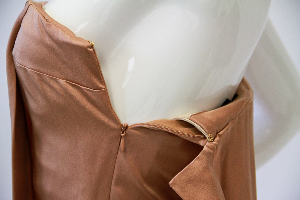 Rachel Zoe Strapless Chester Jumpsuit in Hazelnut