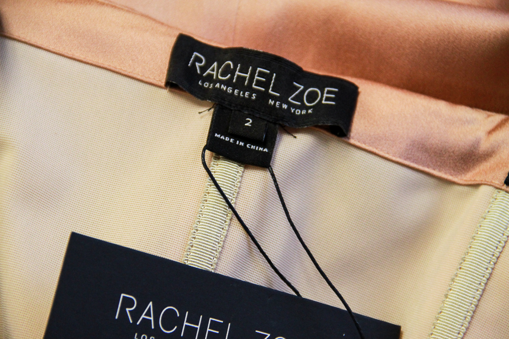 Rachel Zoe Strapless Chester Jumpsuit in Hazelnut