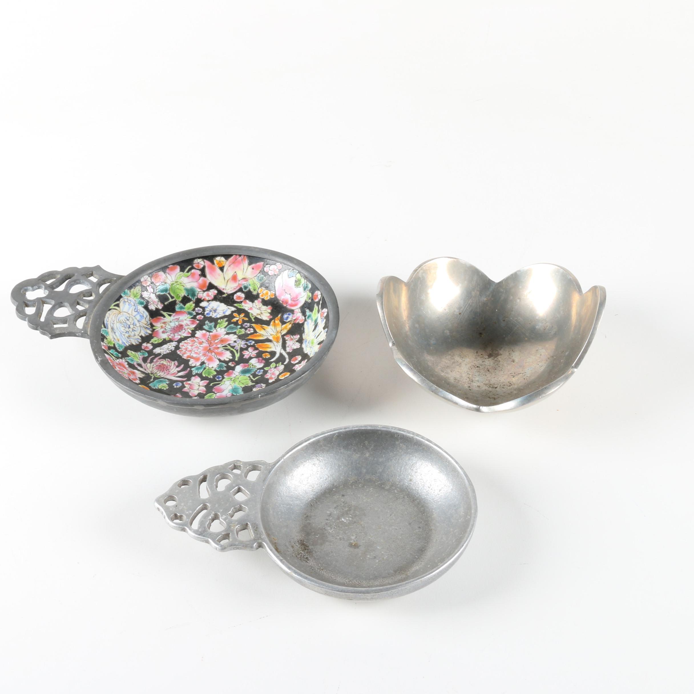 Don Miller Hand Hammered Candle Holders and Other Metal Home Decor