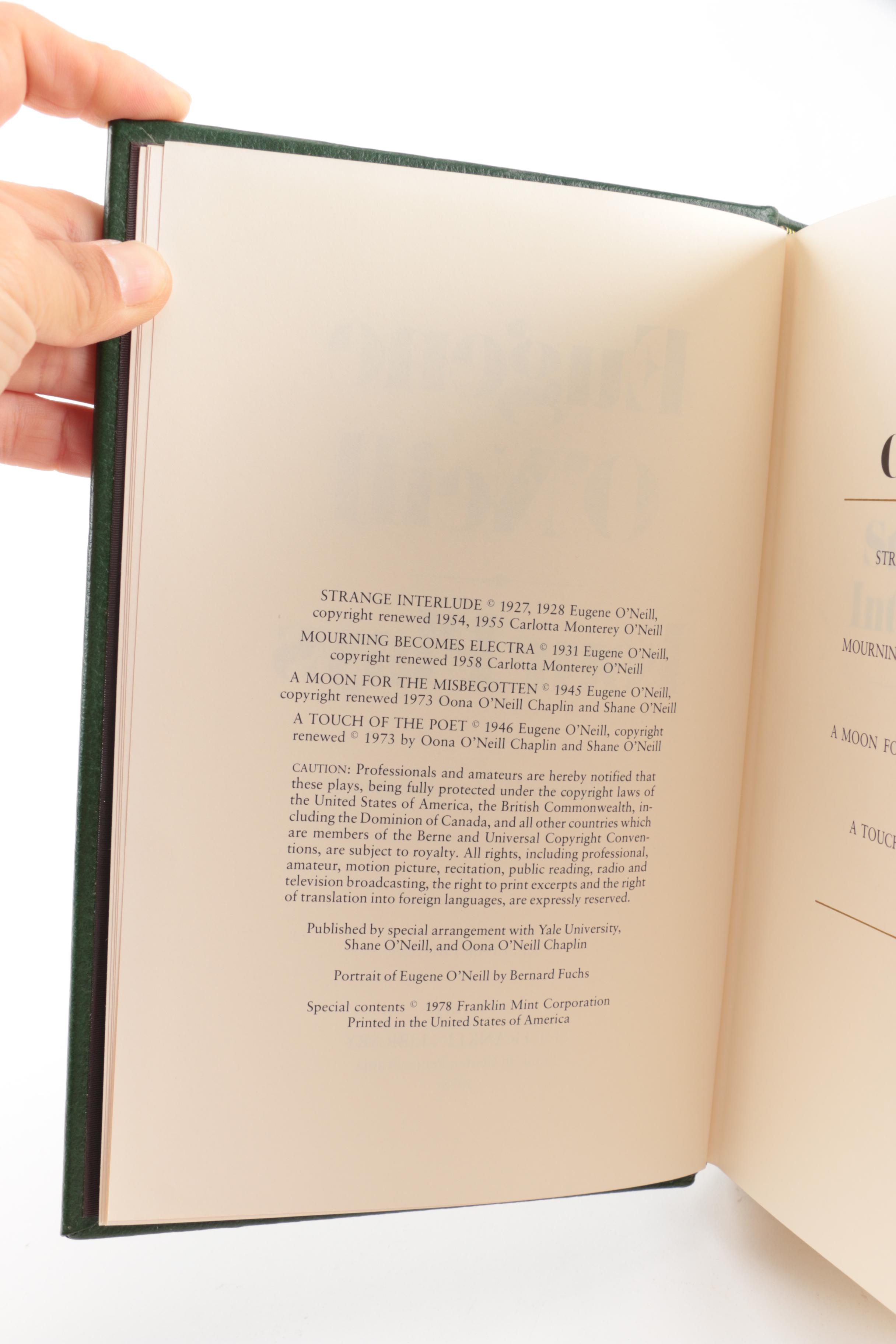 Franklin Library "100 Greatest Books of All Time" Plays Including Ibsen and Shaw