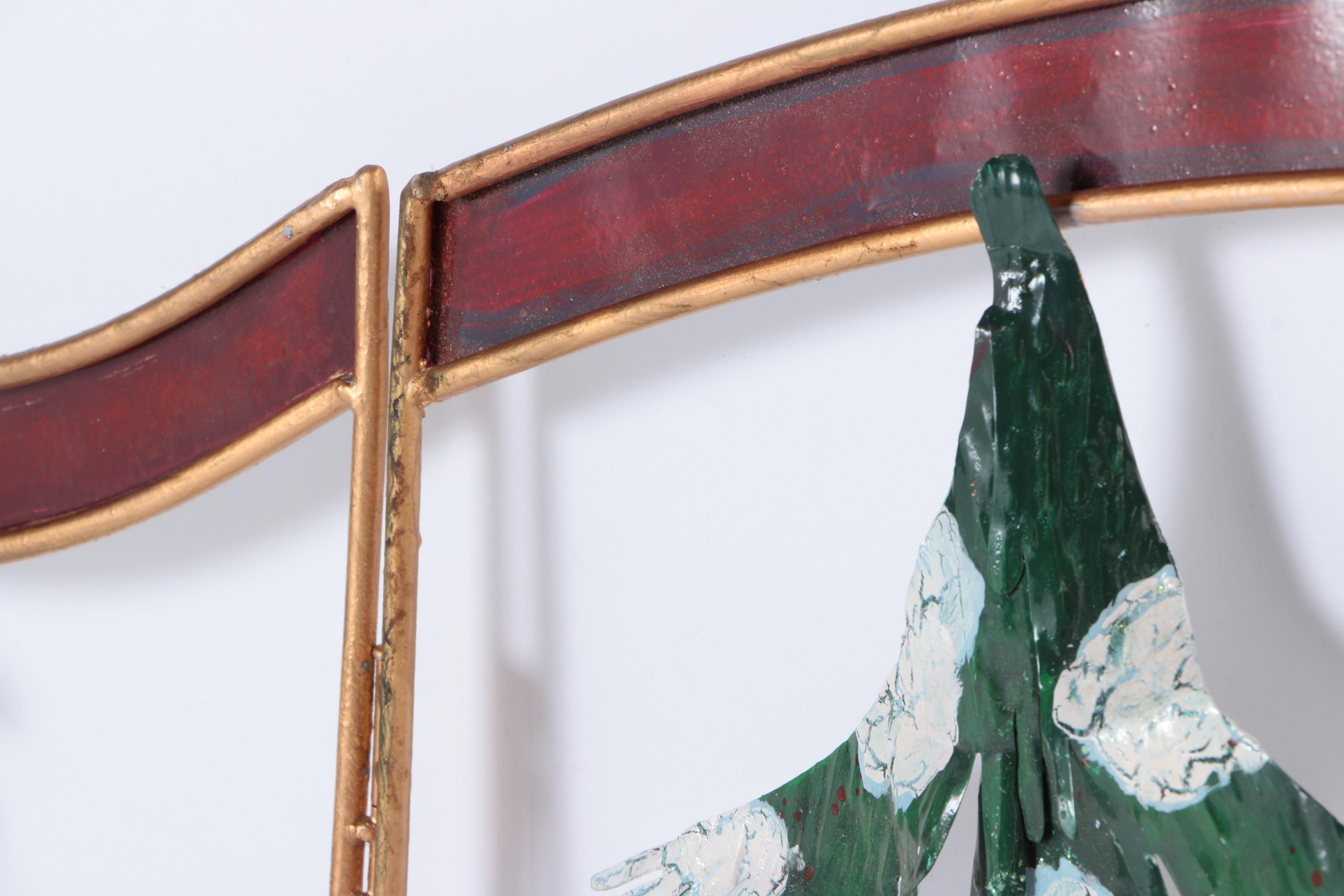 Snowman Themed Fireplace Screen