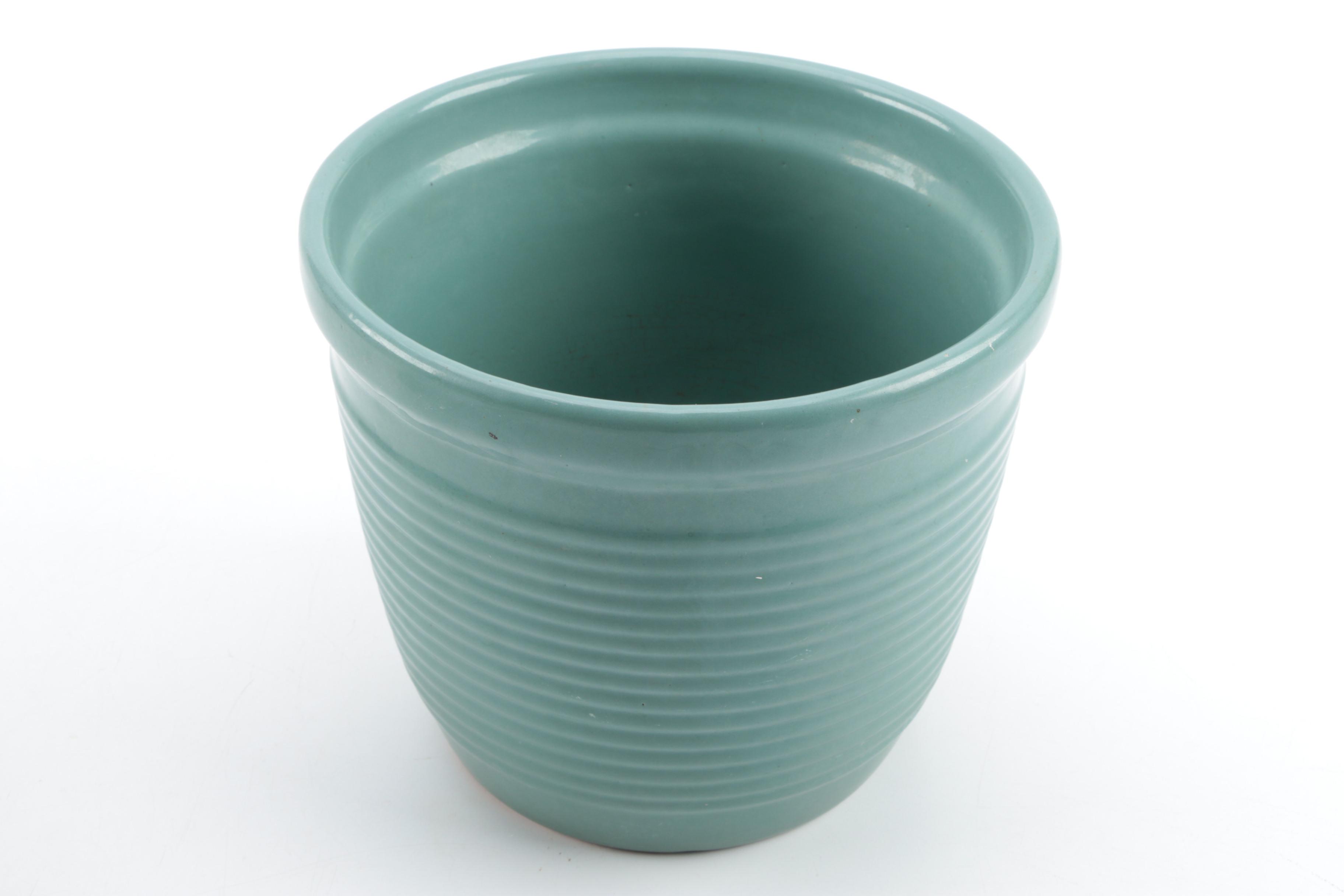 Selection of Stoneware and Ceramic Planters