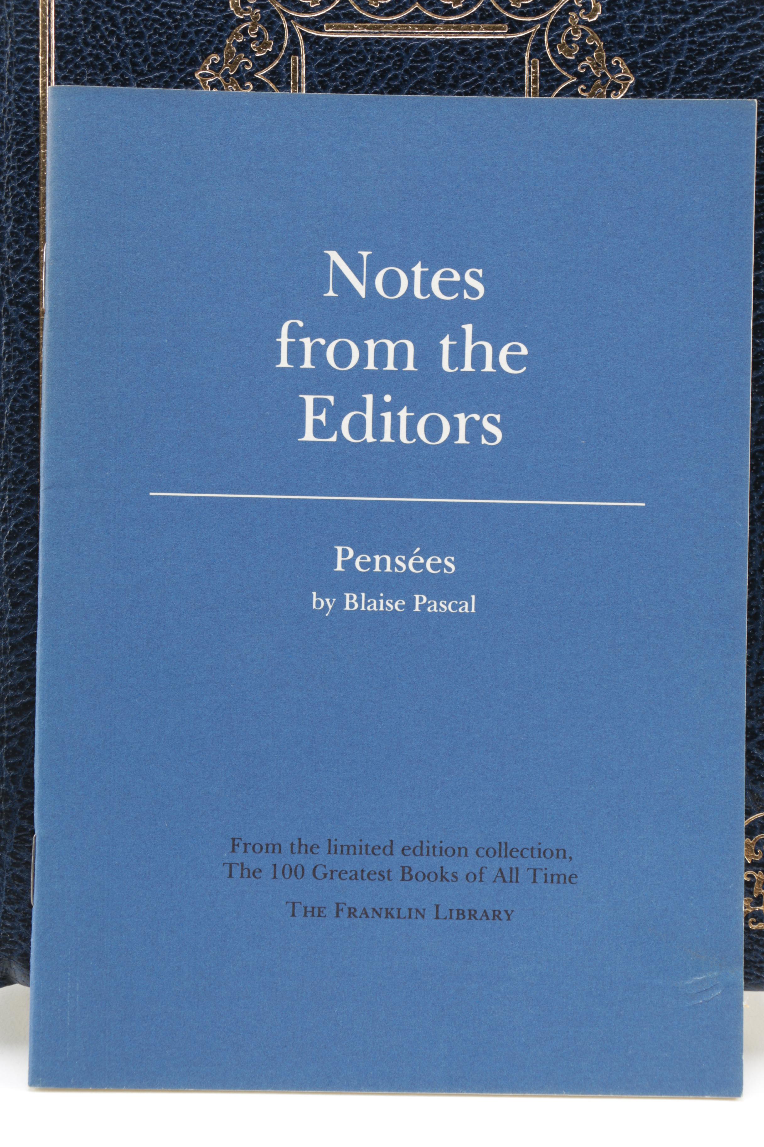 Franklin Library Editions of French Works