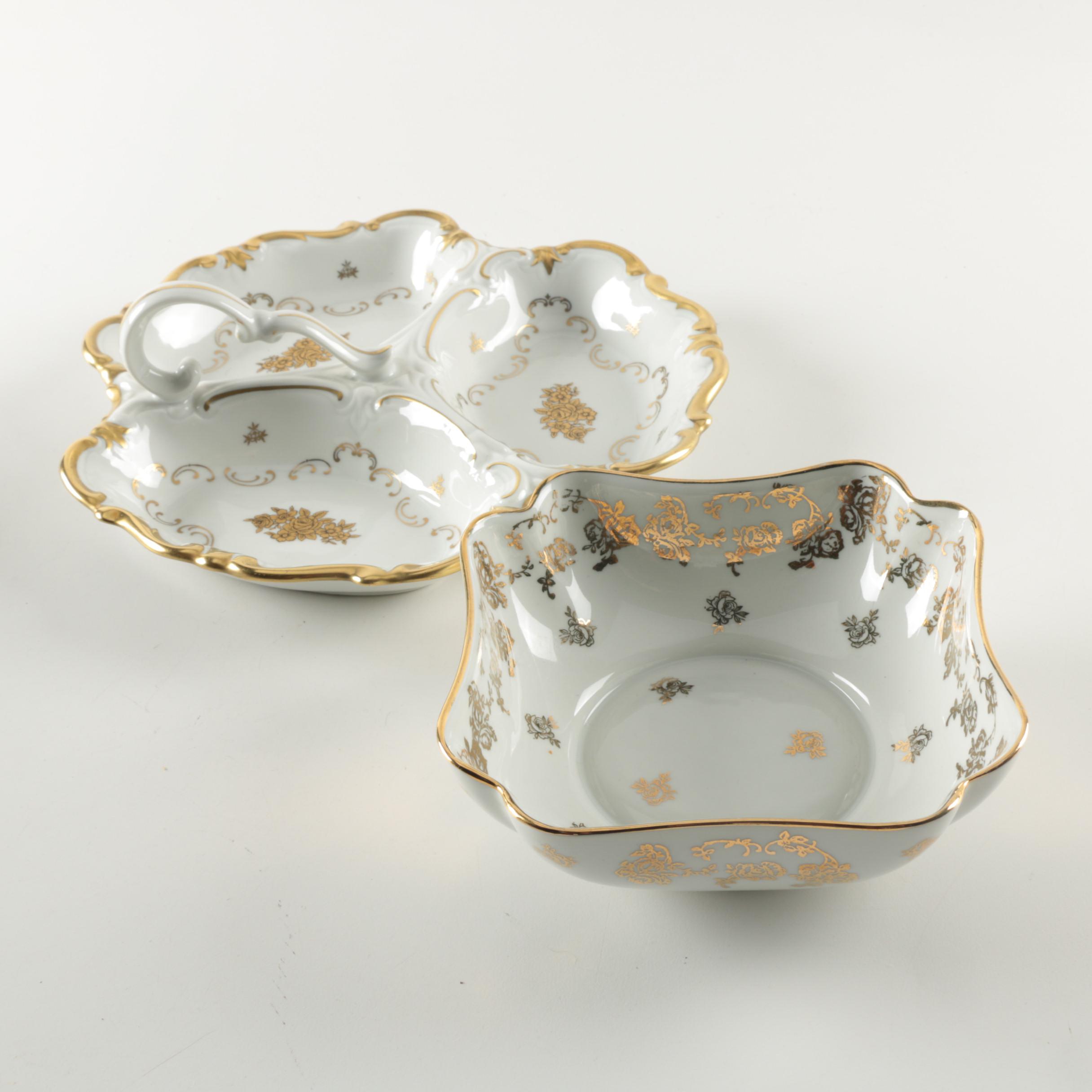 Porcelain Bowls Featuring Limoges