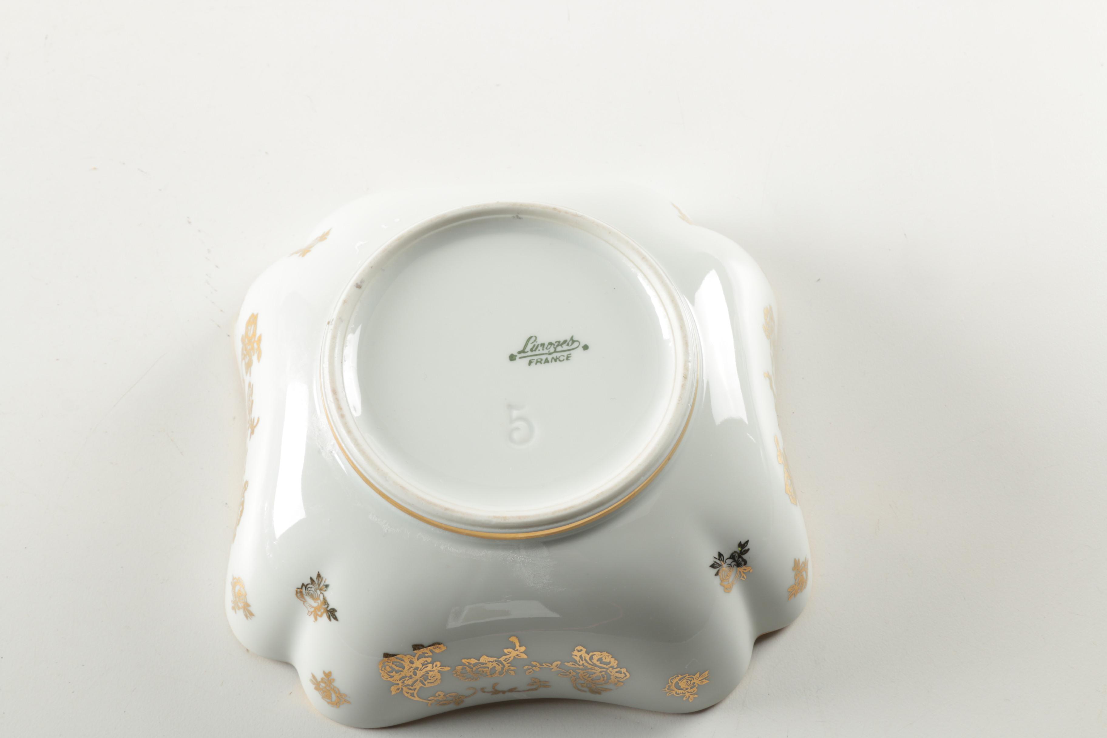 Porcelain Bowls Featuring Limoges