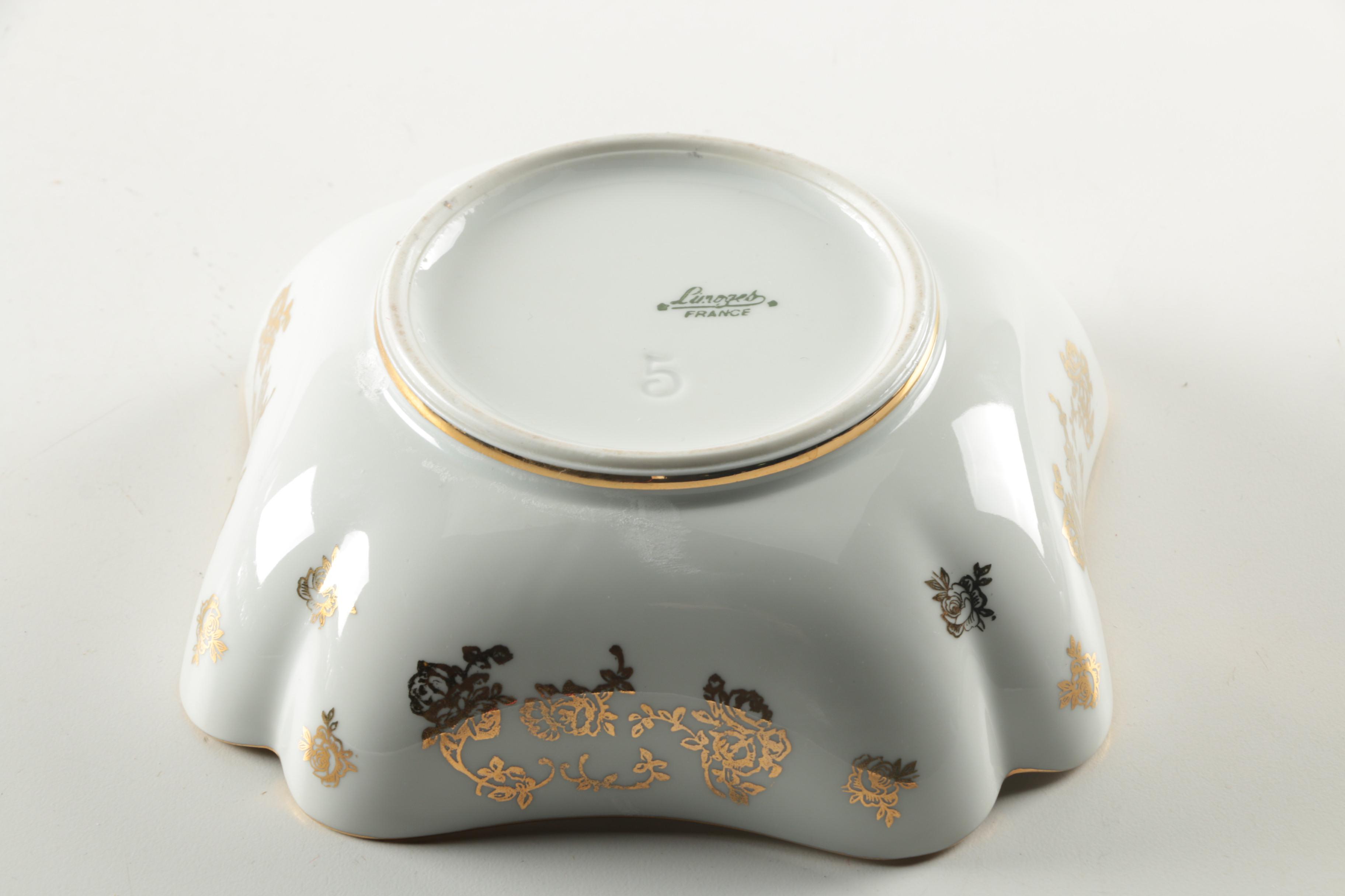 Porcelain Bowls Featuring Limoges