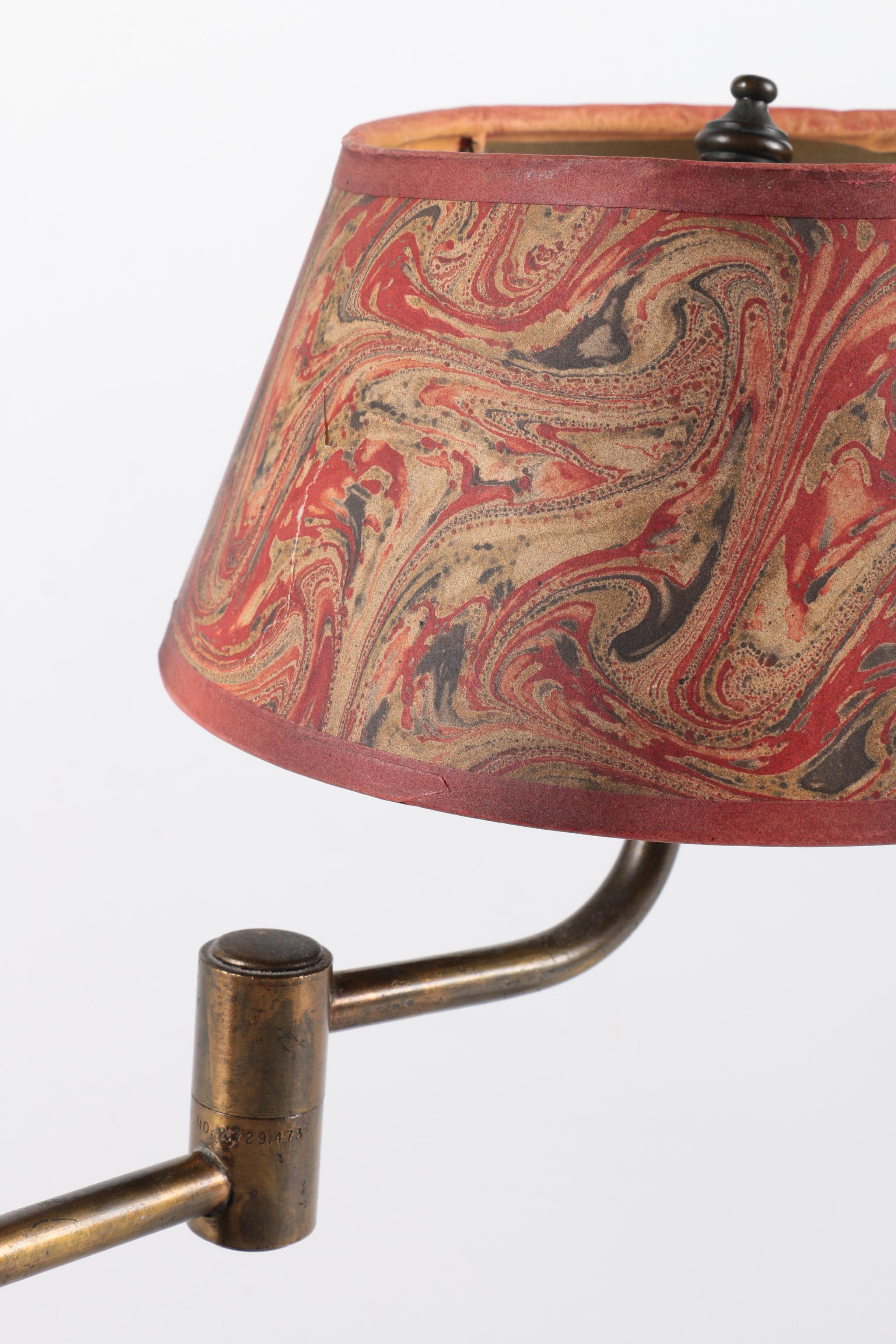 Mid Century Style Brass Table Lamp