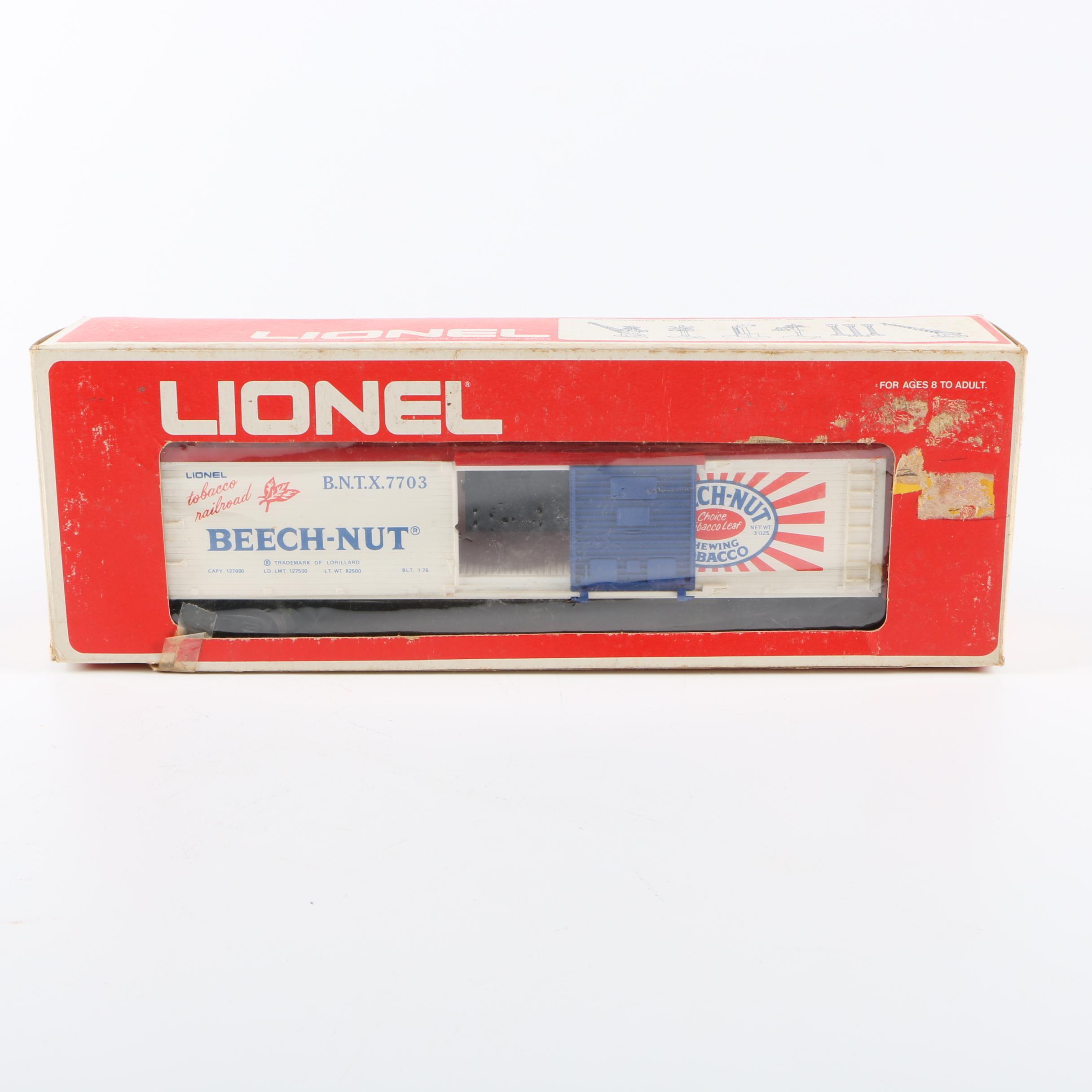 Lionel Beechnut Billboard Boxcar