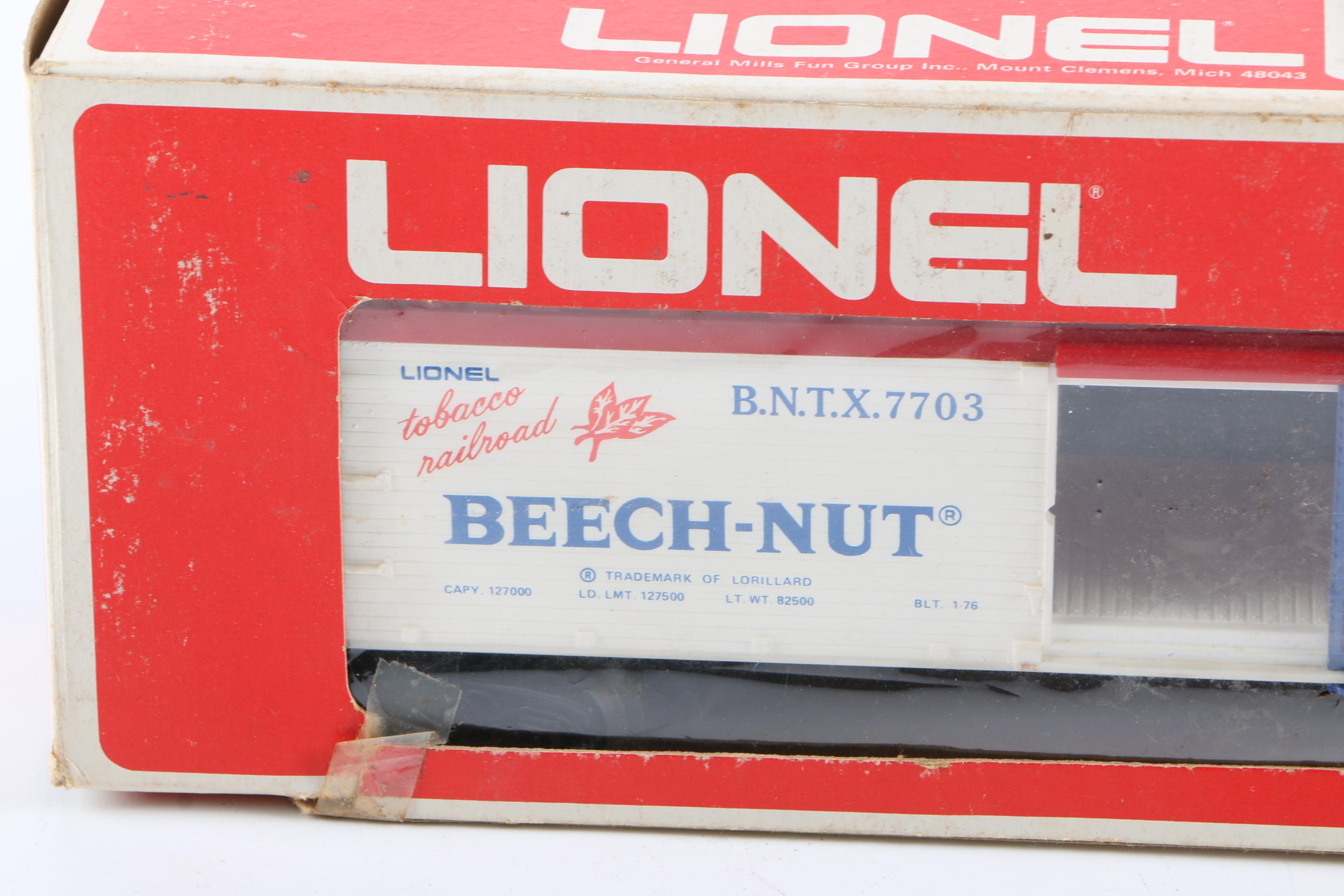 Lionel Beechnut Billboard Boxcar